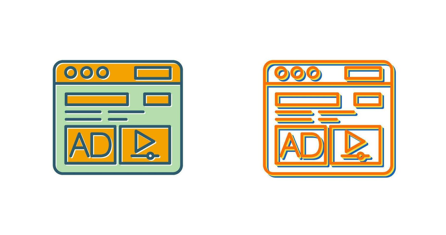 AD Vector Icon