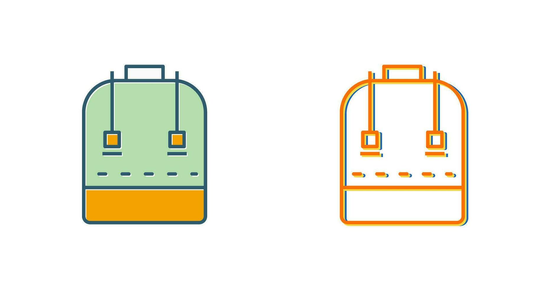 School bag Vector Icon