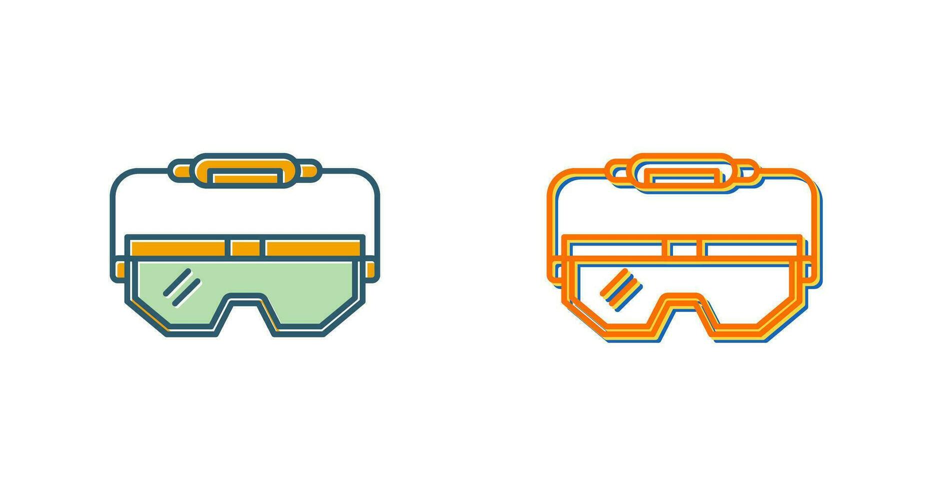 Lab Glasses Vector Icon