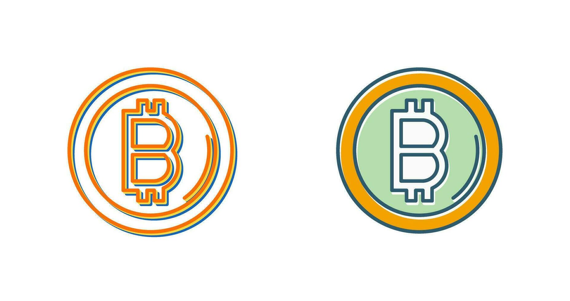 Bitcoin Vector Icon