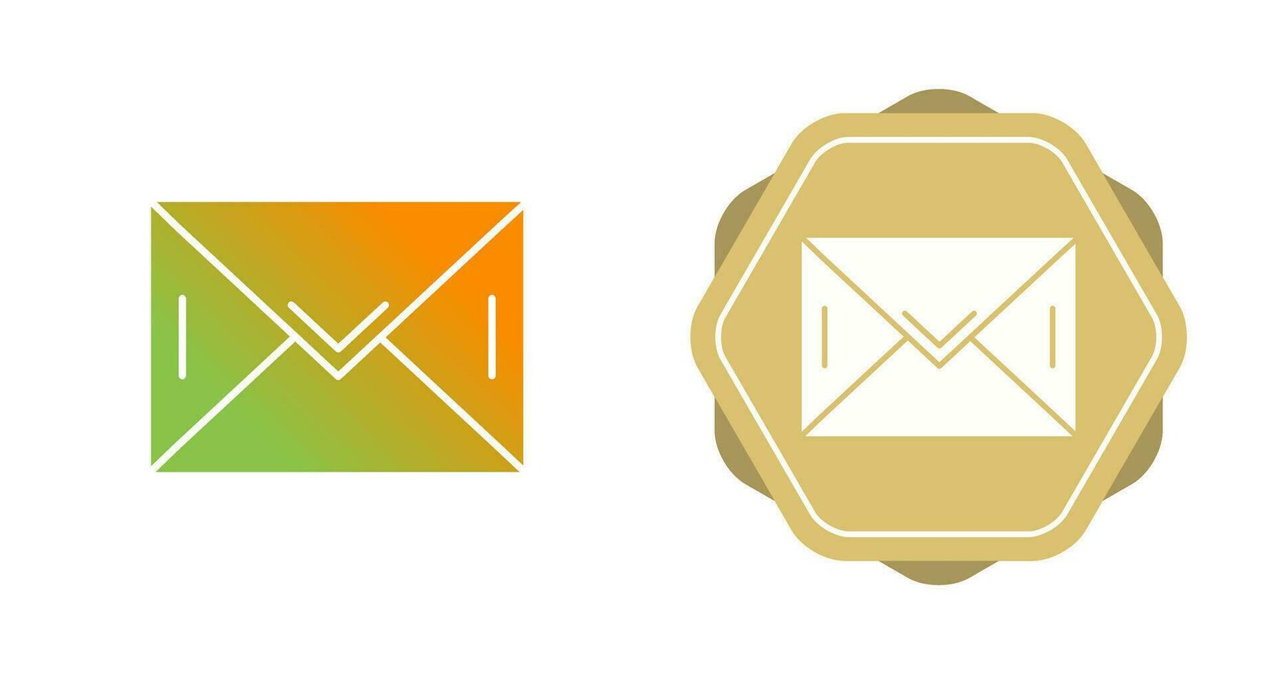 icono de vector de correo