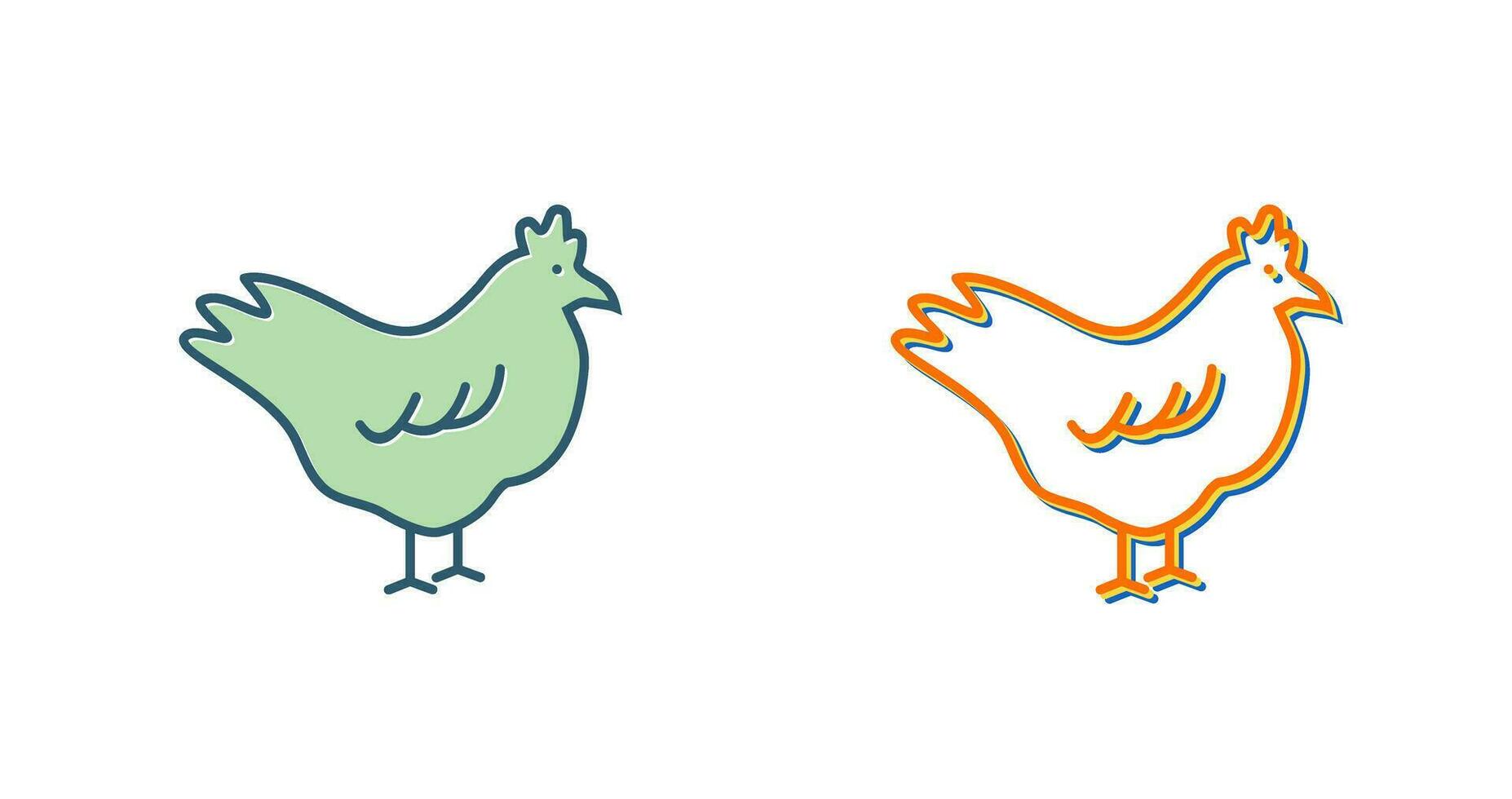 Chicken Vector Icon