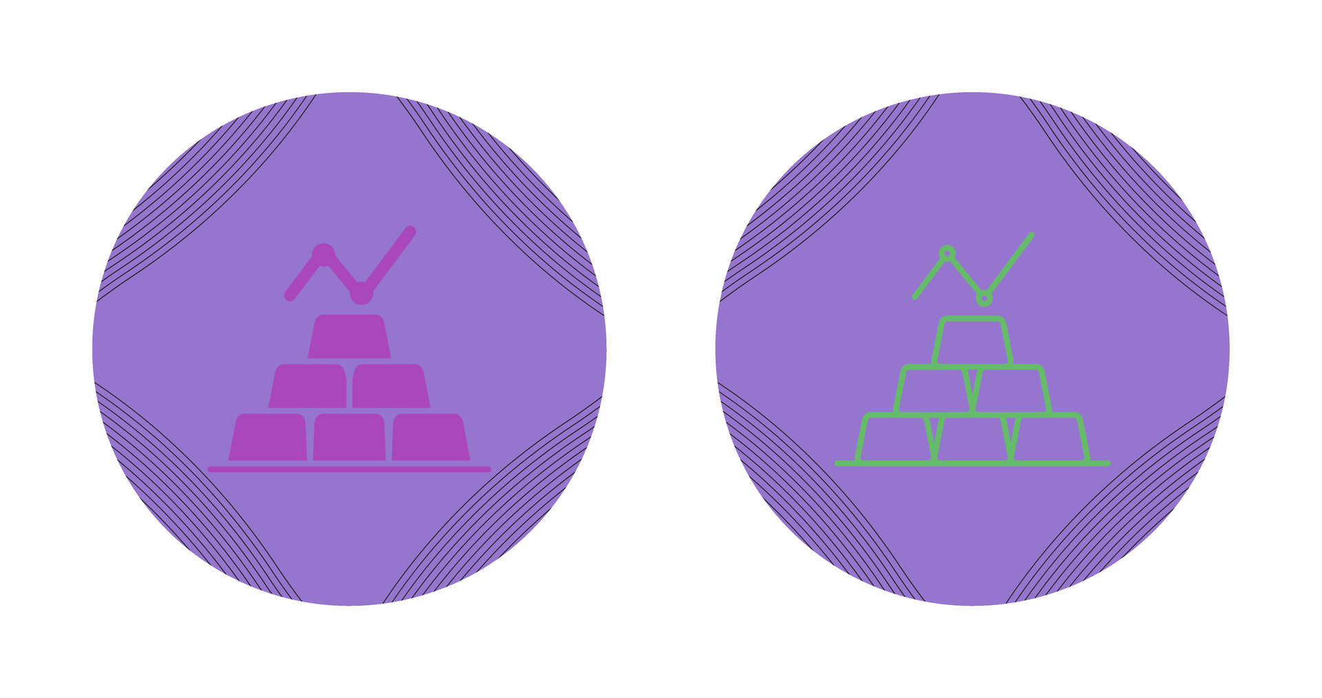 Gold Ingots Vector Icon 28755879 Vector Art at Vecteezy