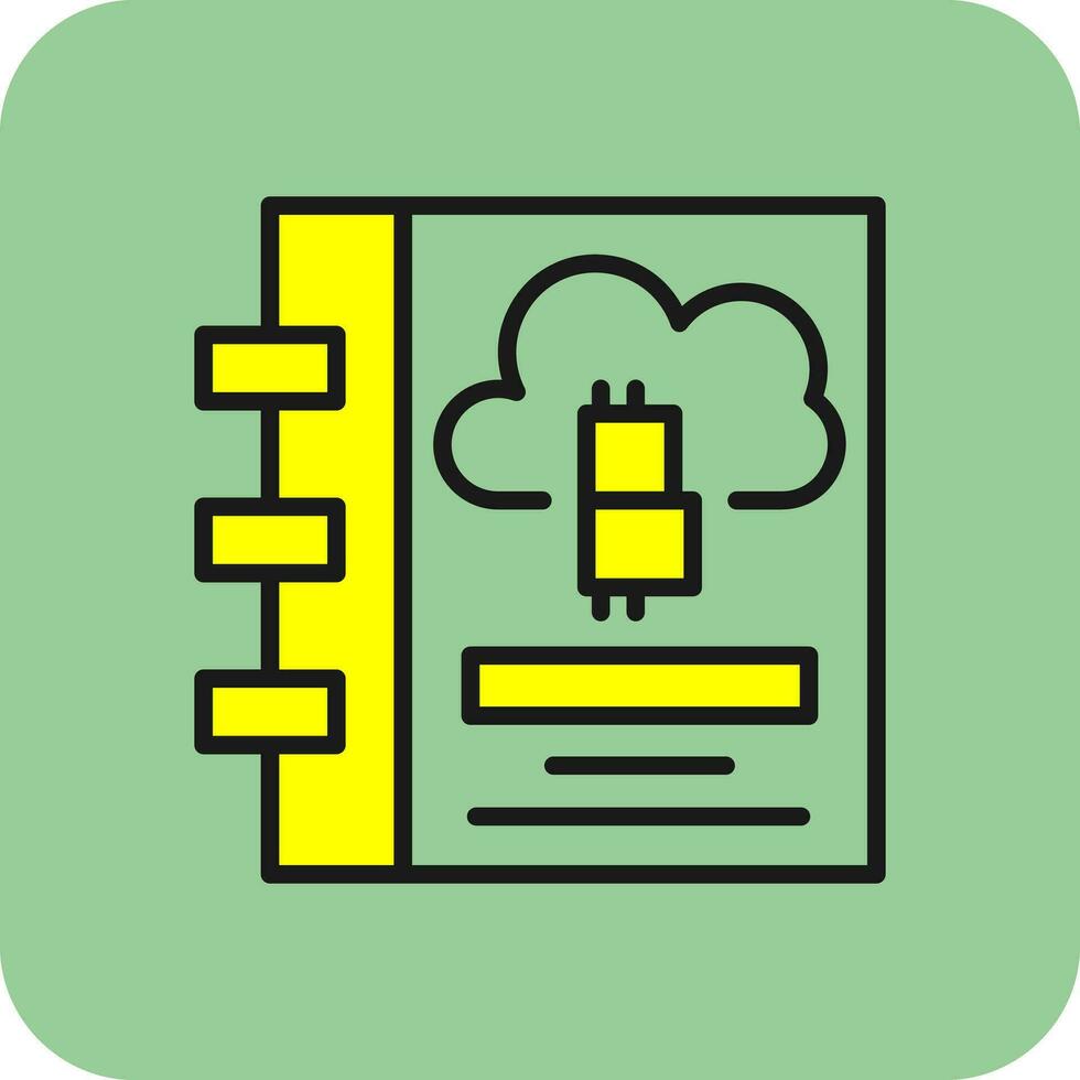 Ledger Vector Icon Design