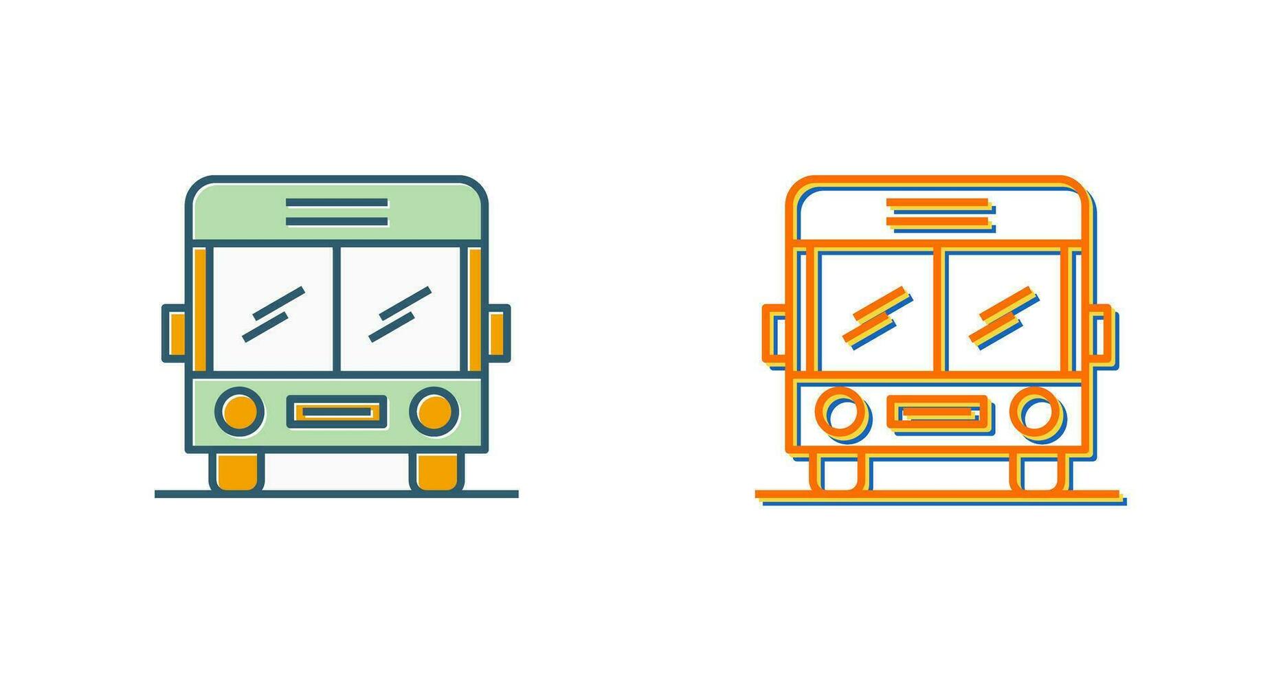 School bus Vector Icon