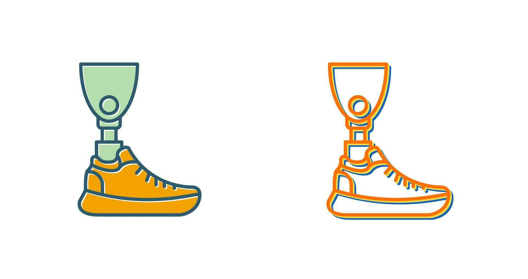 Prosthesis Vector Icon