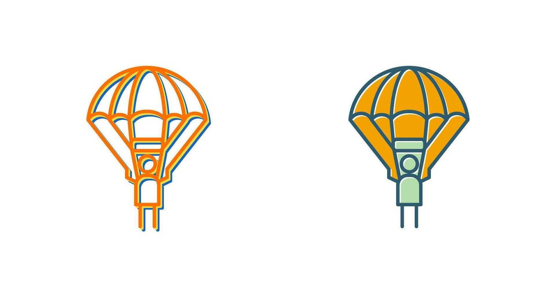 Parachuter Vector Icon