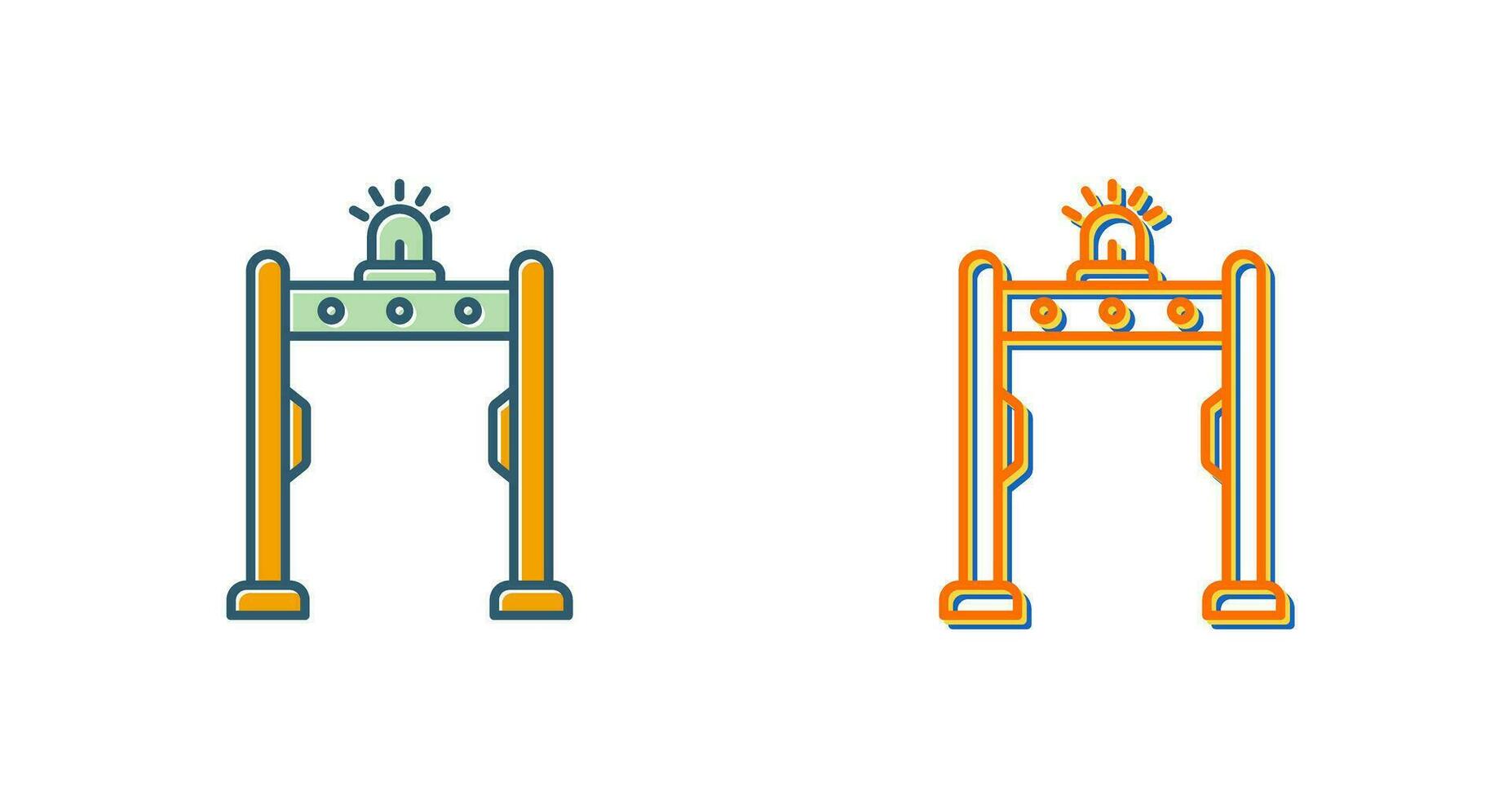 Metal Detector Vector Icon