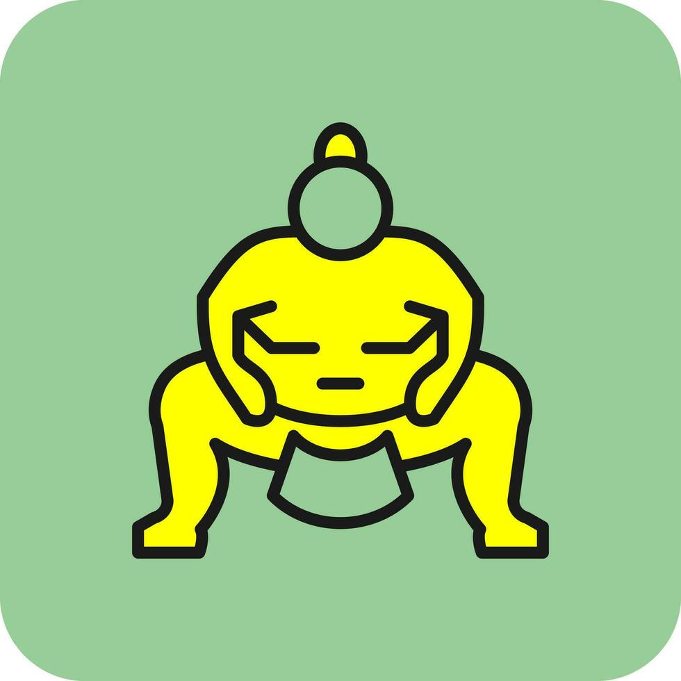 Sumo Vector Icon Design