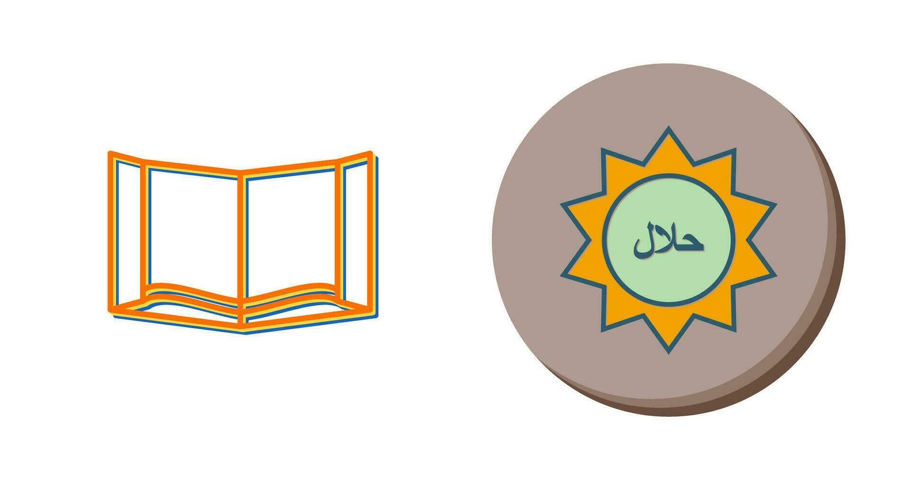 icono de vector de libro sagrado