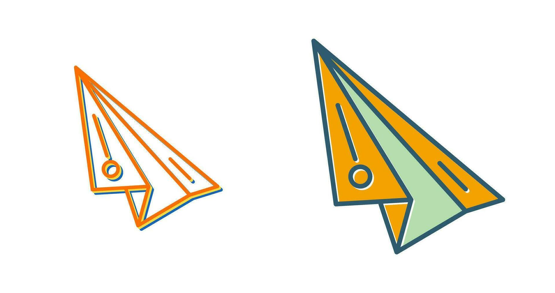 Paper Plane Vector Icon