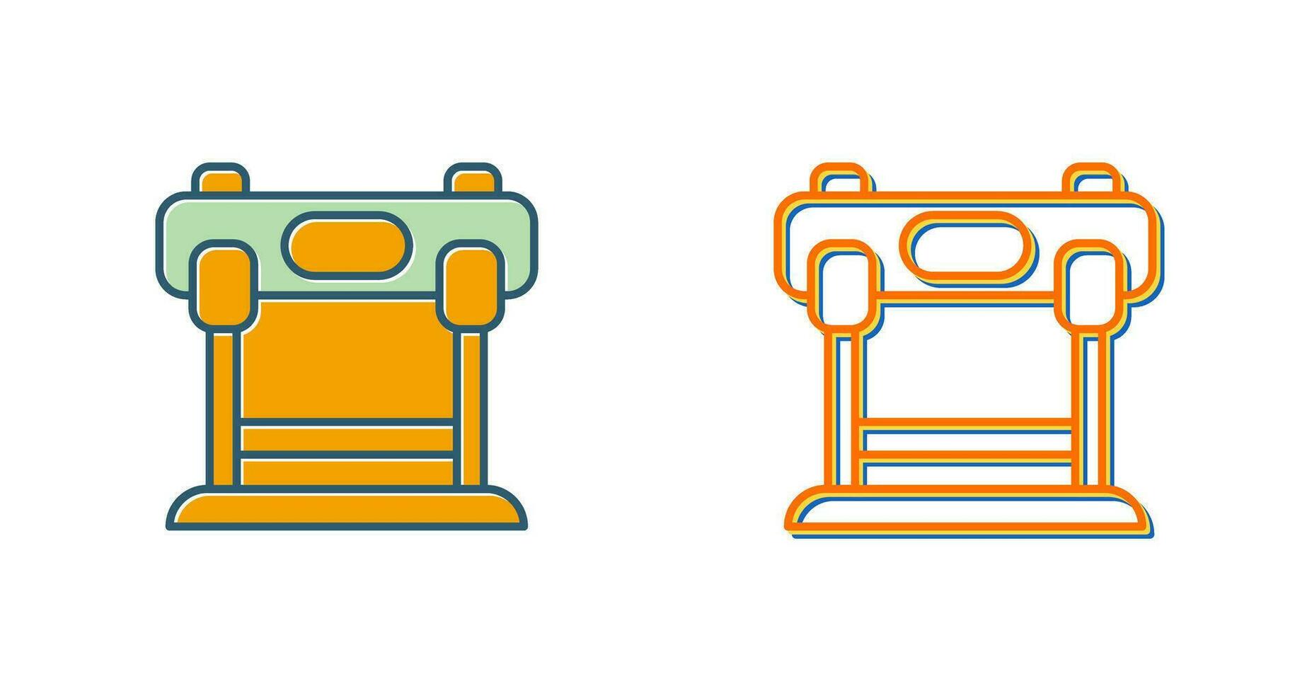 Hurdles Race Vector Icon