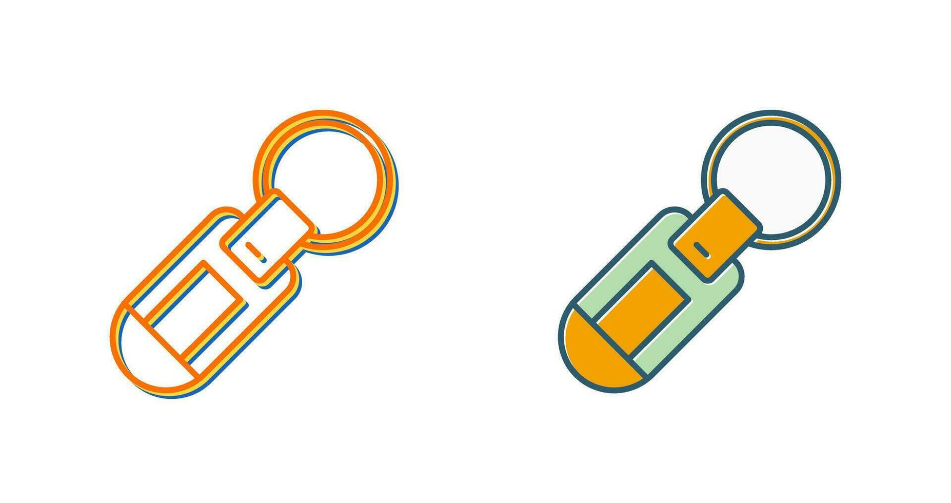 Keychain Vector Icon