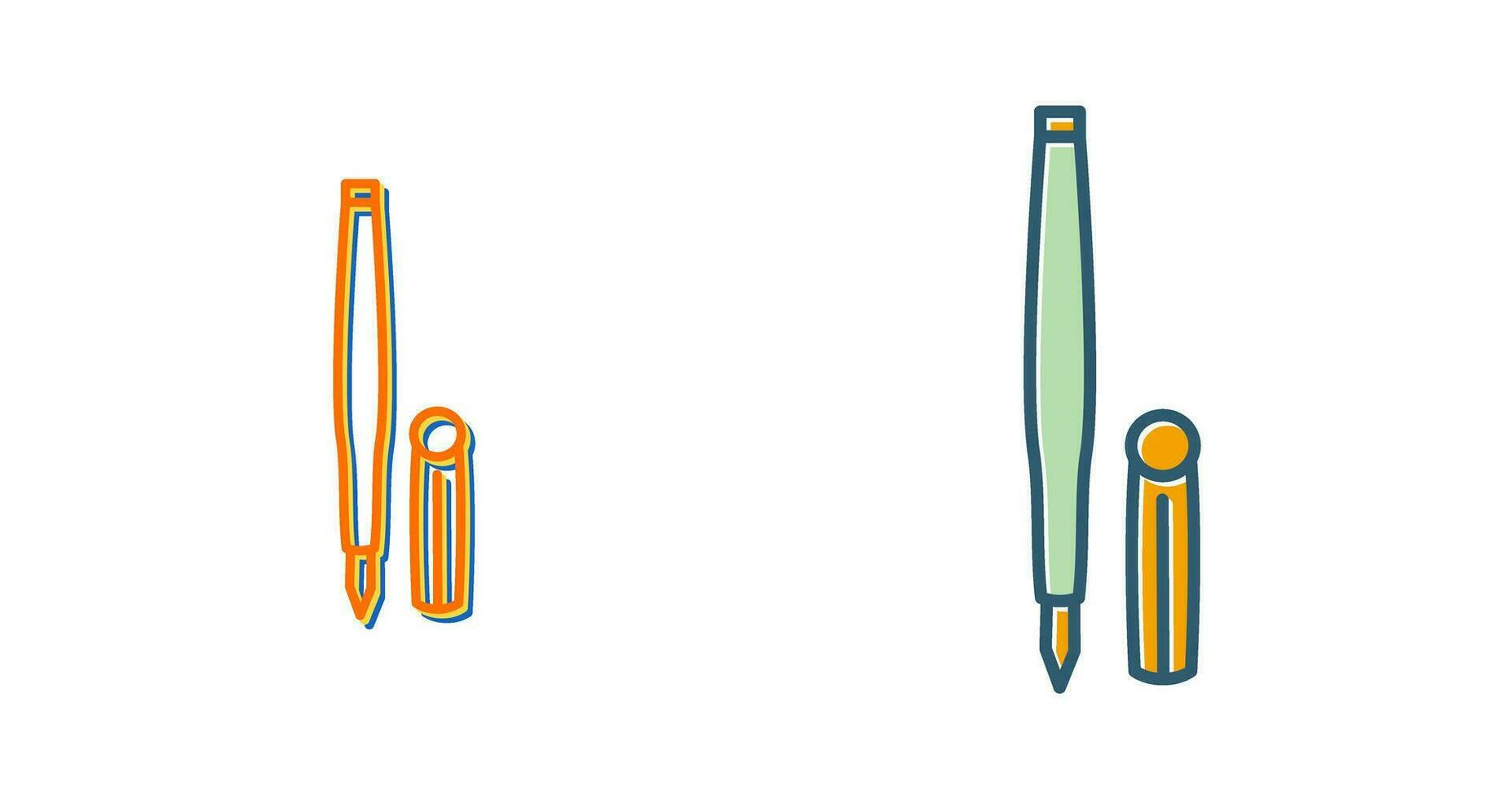 Fountain Pen Vector Icon