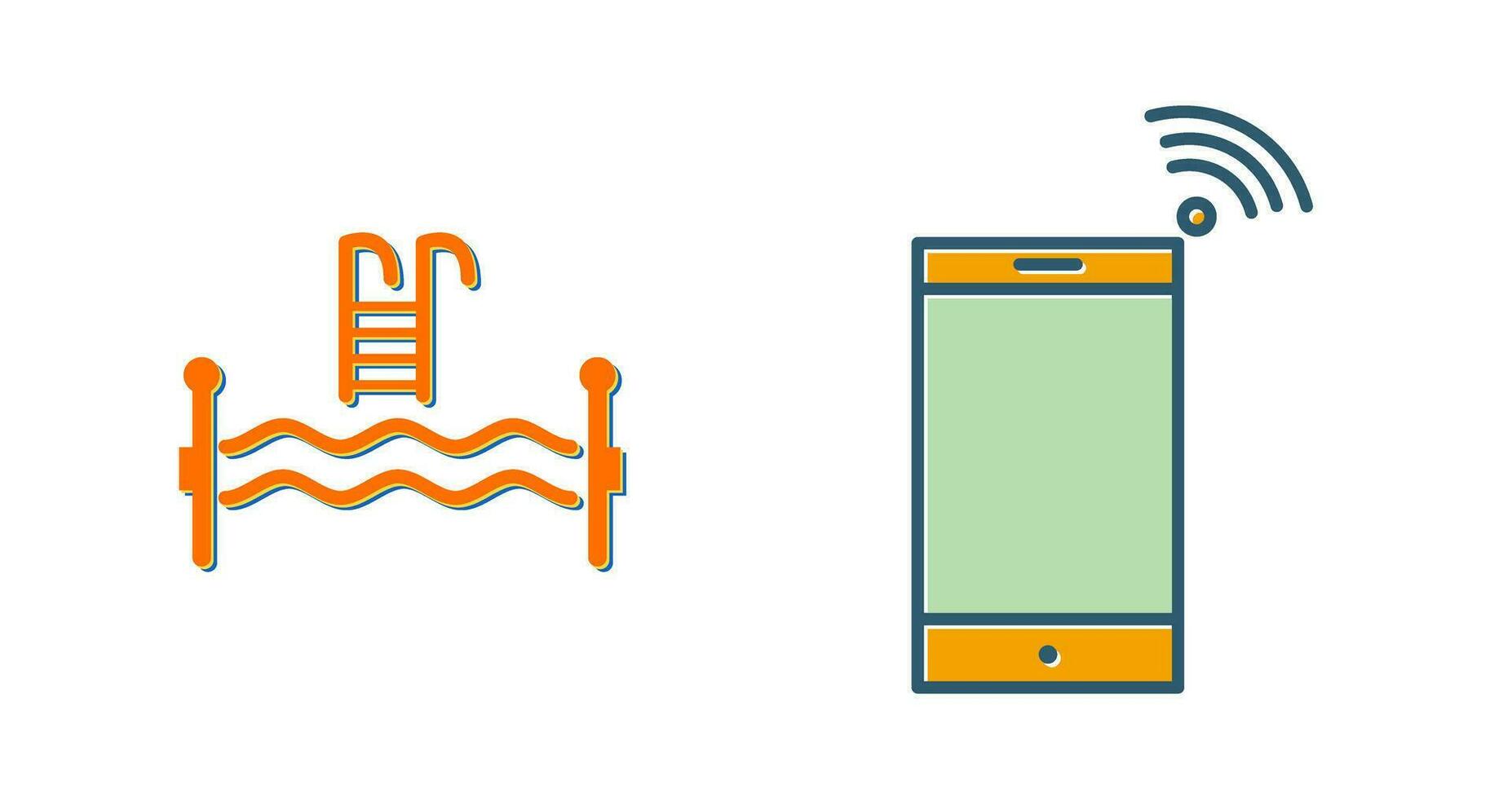 Swimming Pool Vector Icon