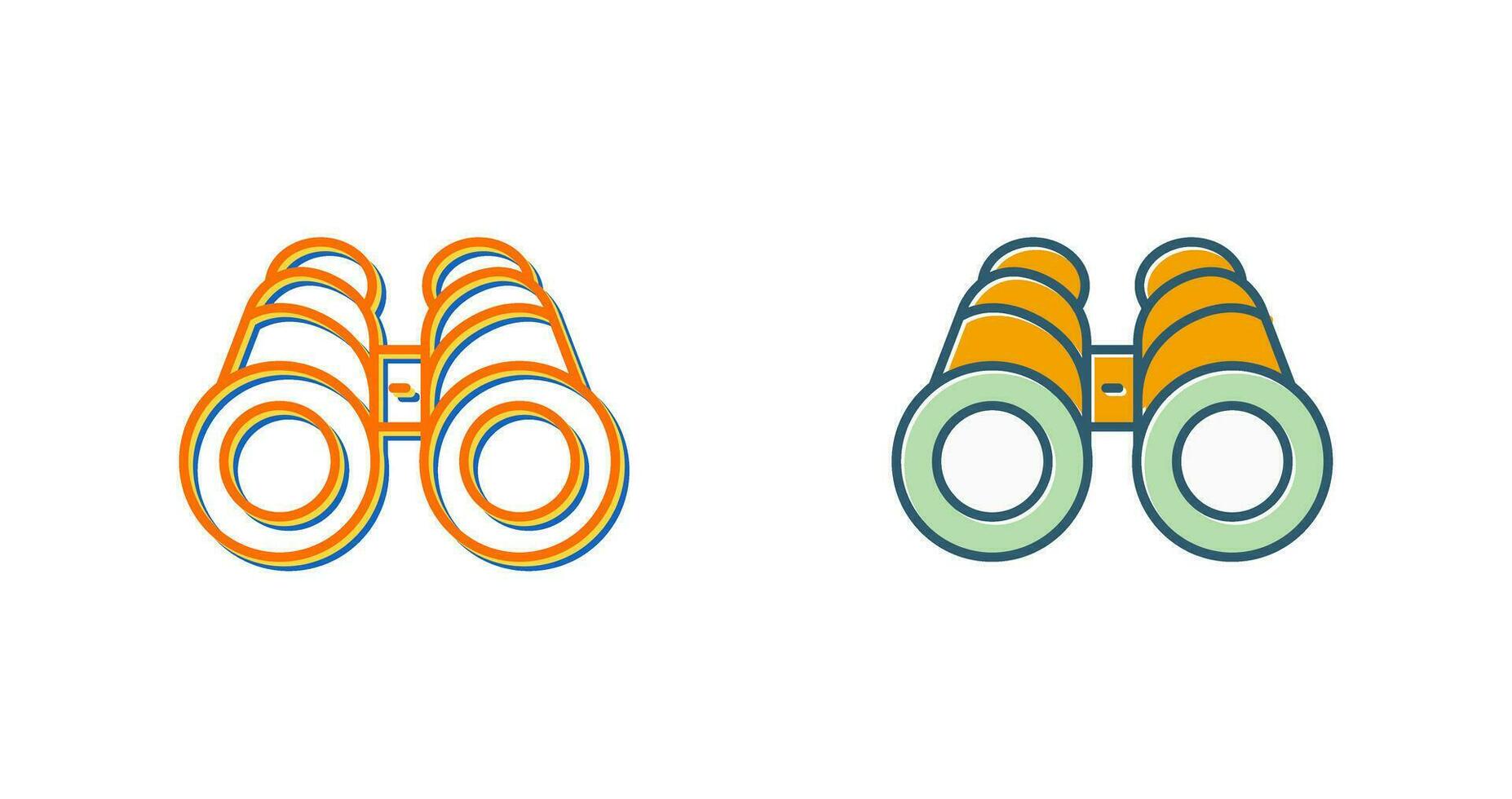 Binoculars Vector Icon