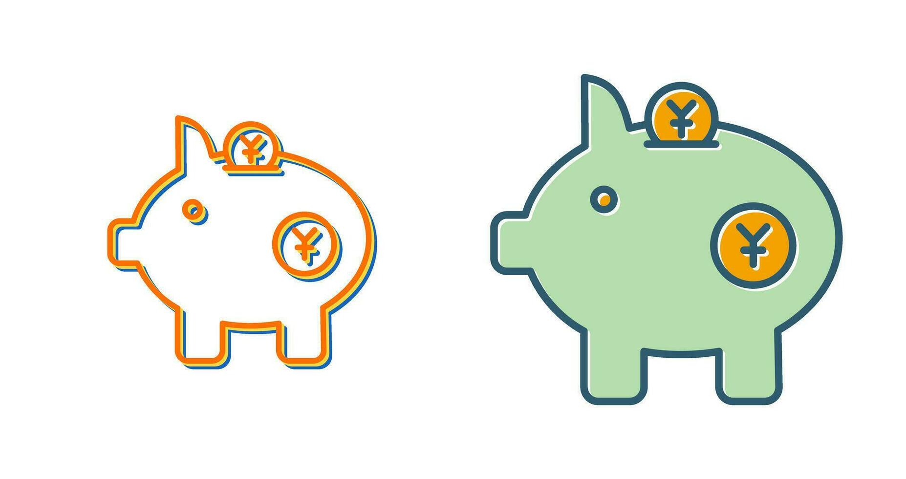 Piggy Bank Vector Icon