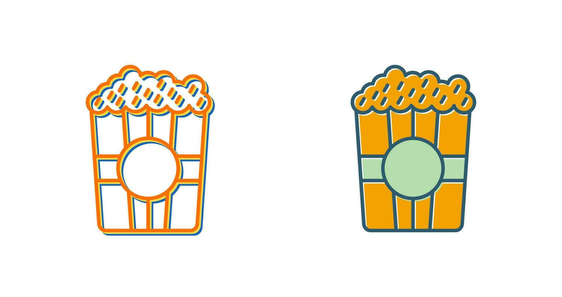 Popcorn Vector Icon