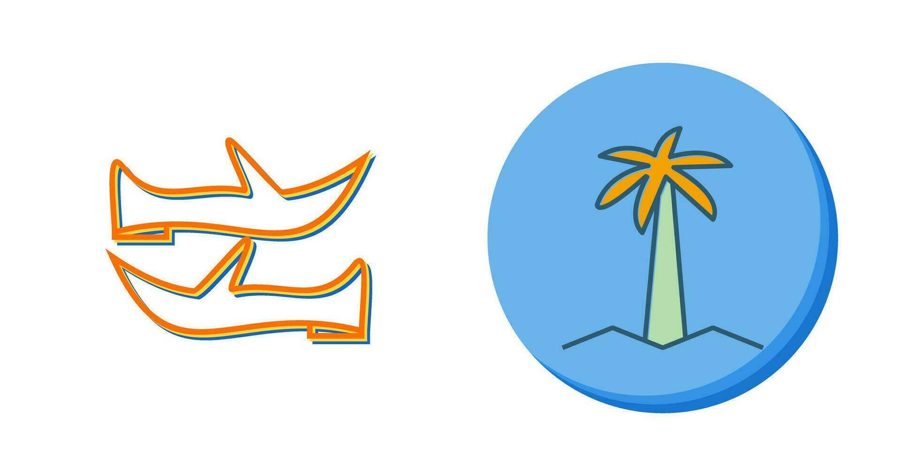 Arabic Shoes Vector Icon