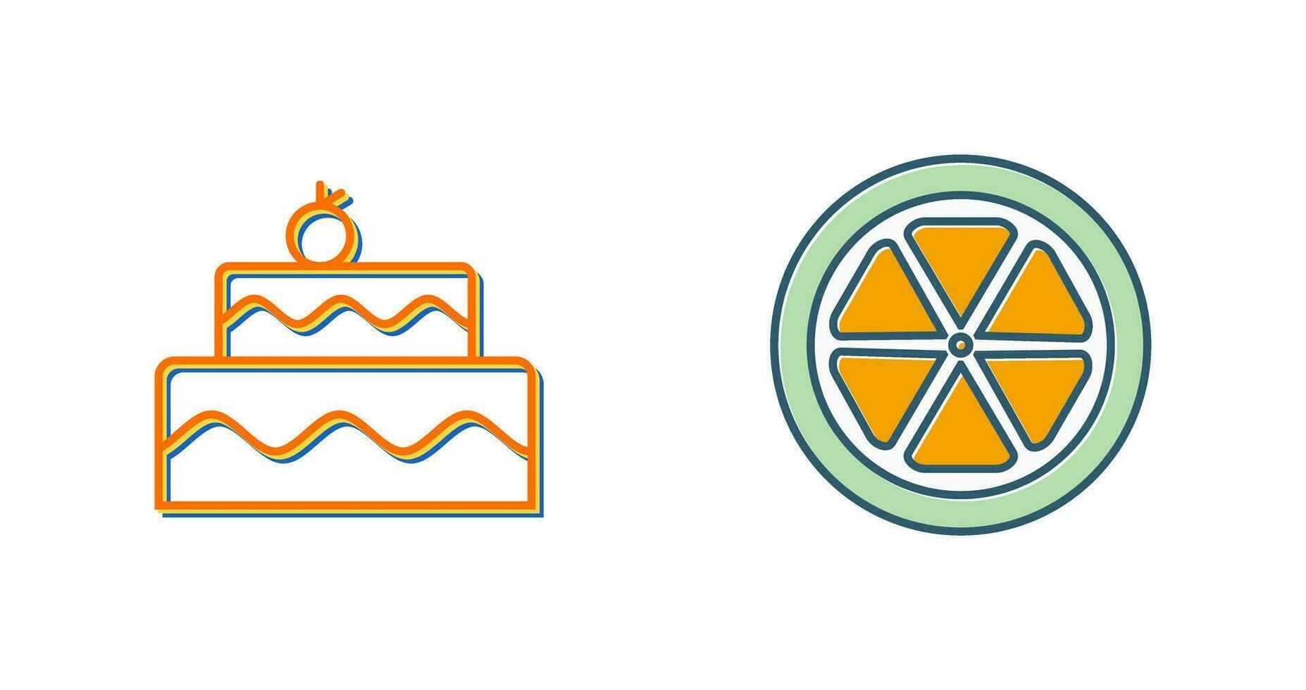 Mouse cake Vector Icon