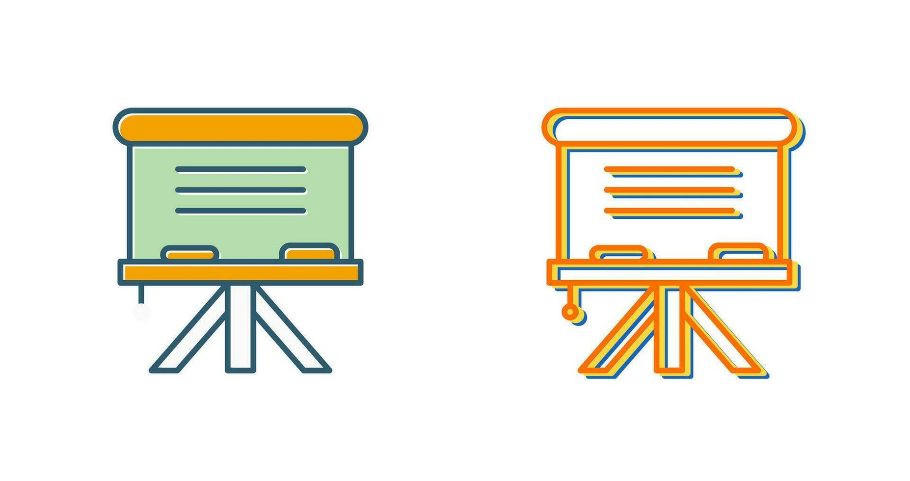 Whiteboard Vector Icon