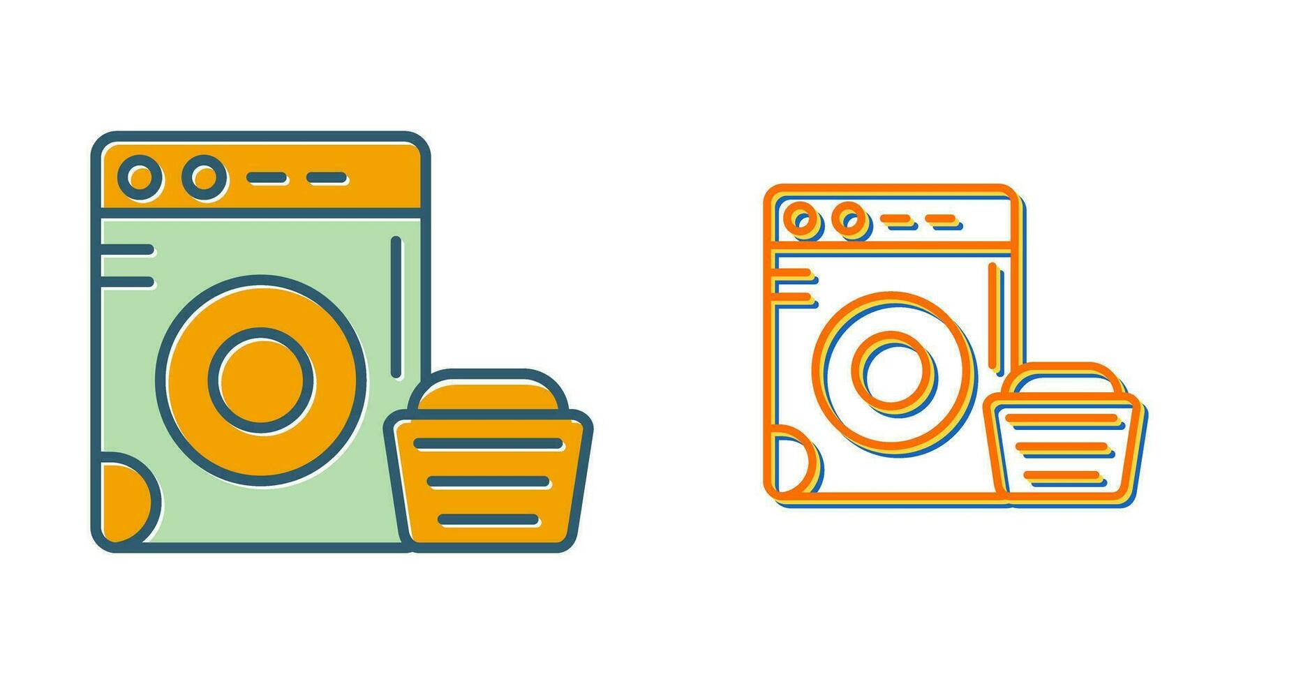 Washing Machine Vector Icon