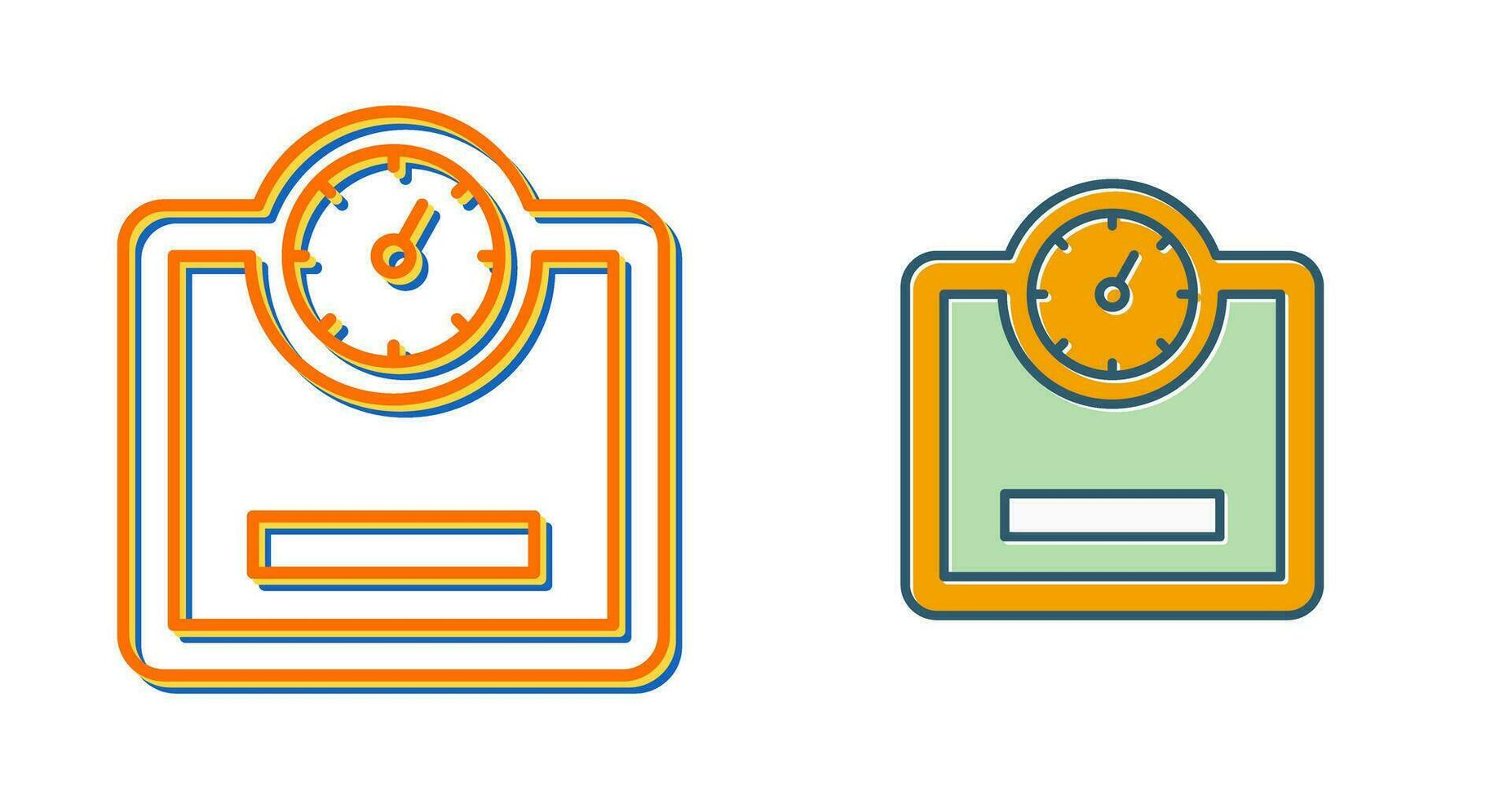 Weight Machine Vector Icon