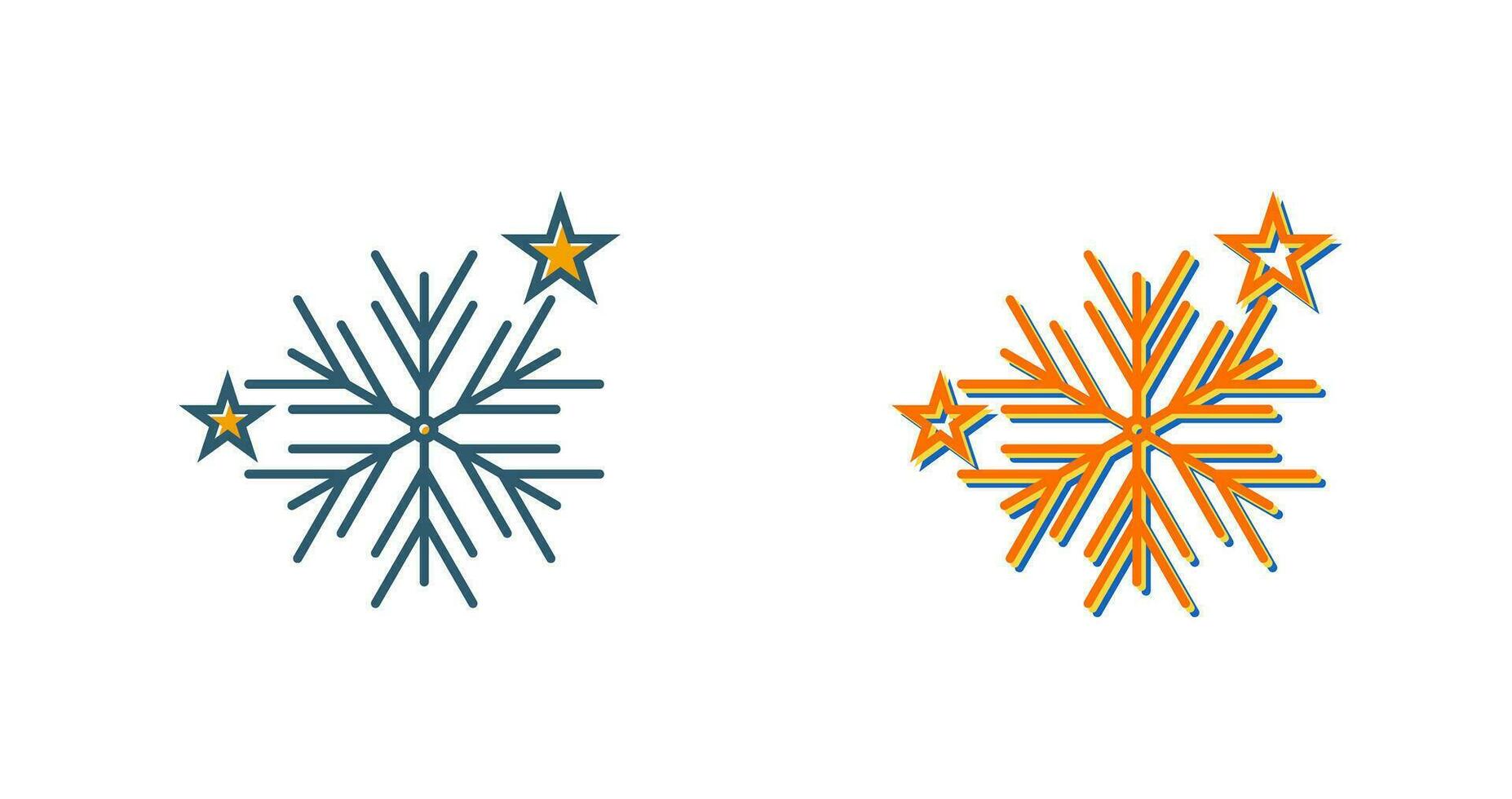 Snowflakes Vector Icon