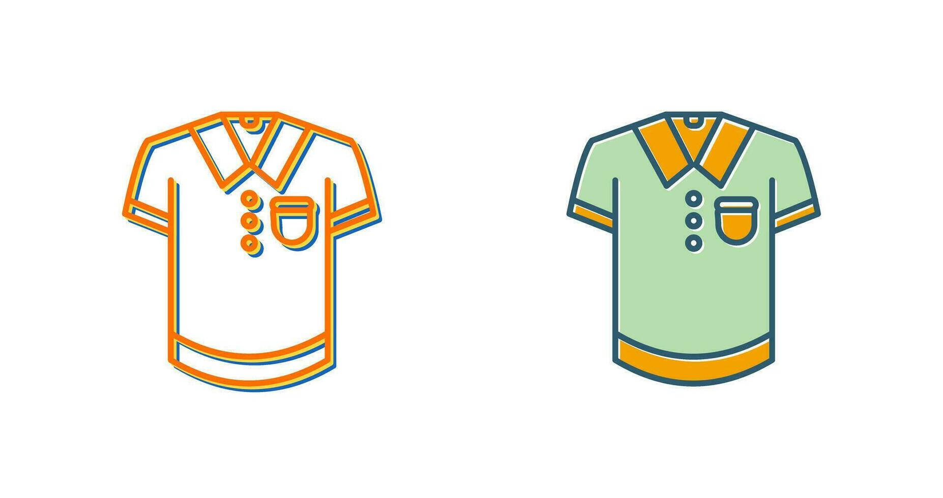 Polo Shirt Vector Icon