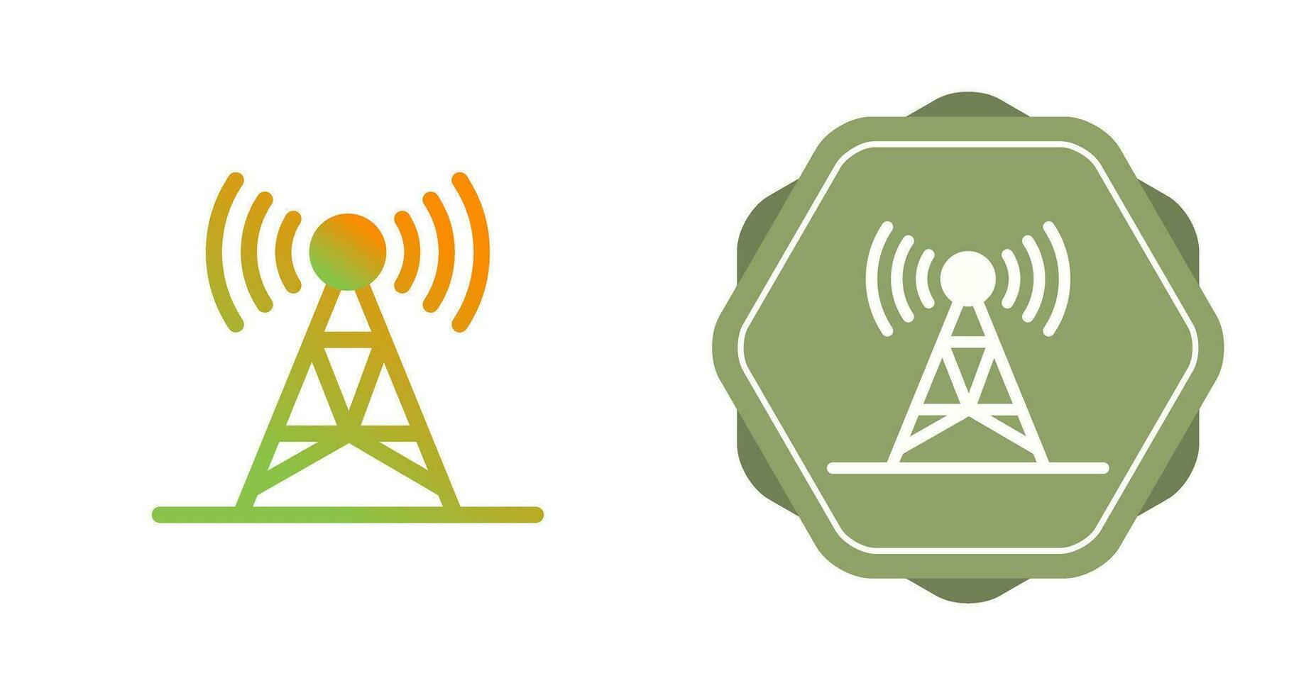 Signal Tower Vector Icon