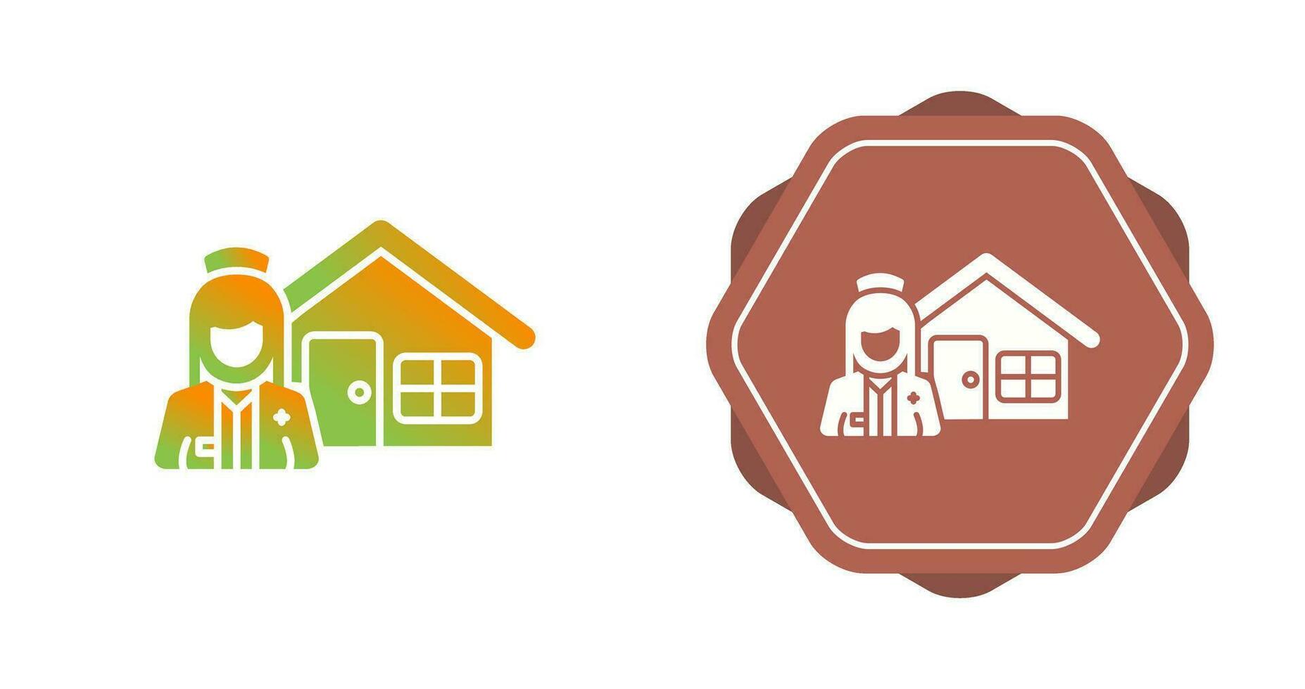 Nursing Home Vector Icon