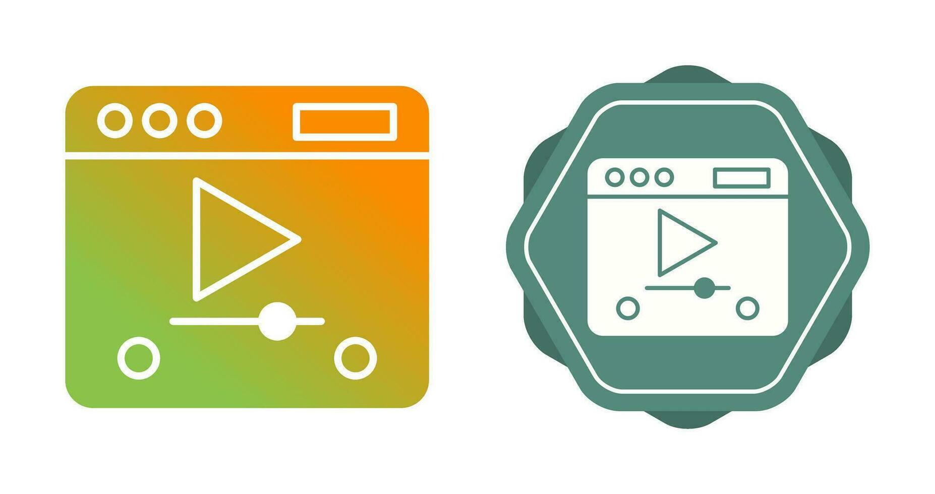 Video Vector Icon