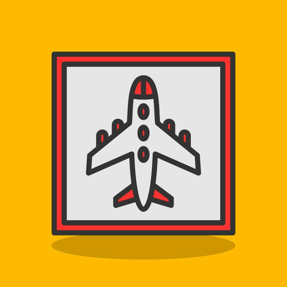 Airport Vector Icon Design