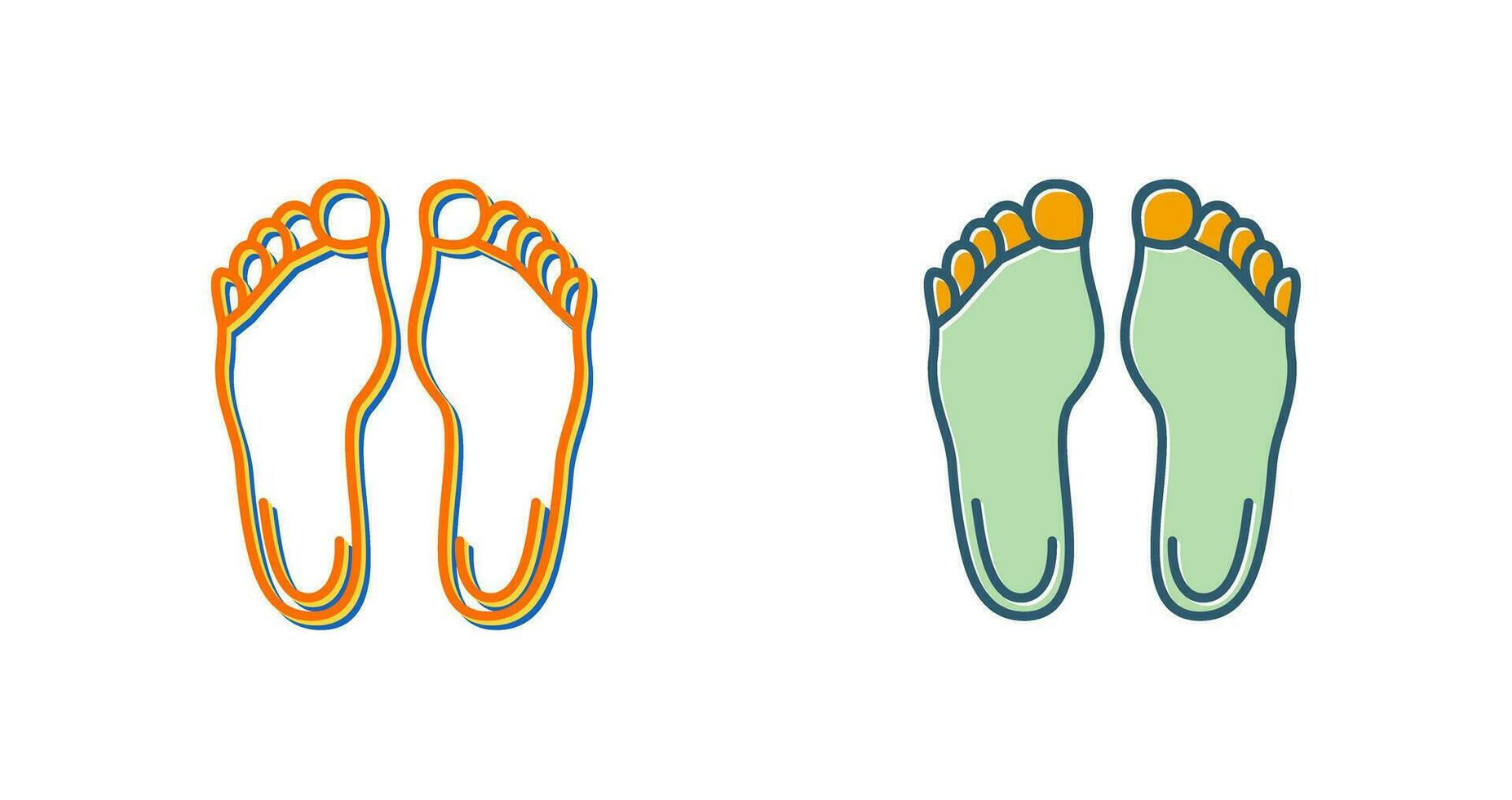 Feet Vector Icon
