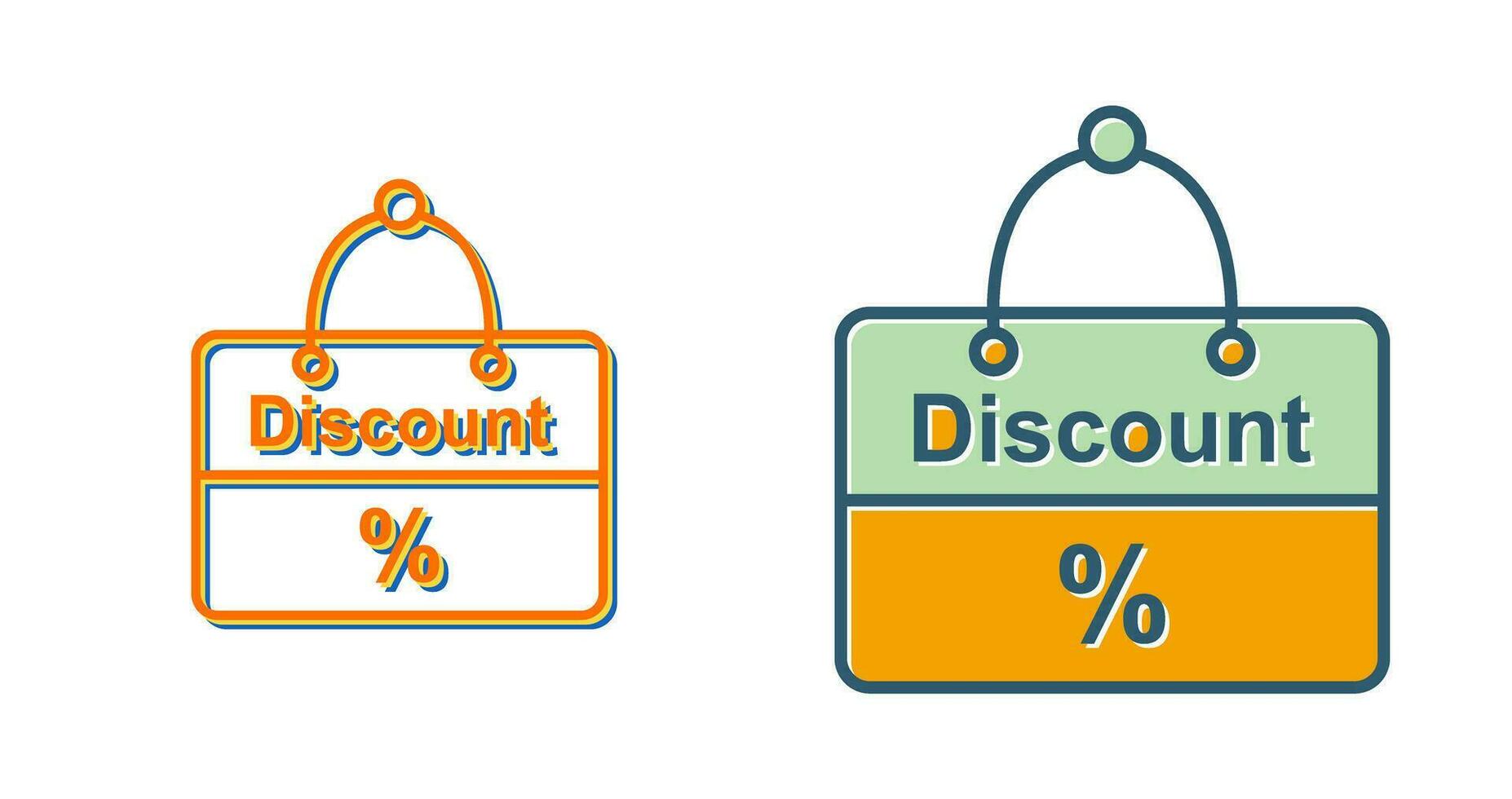 Discount Vector Icon