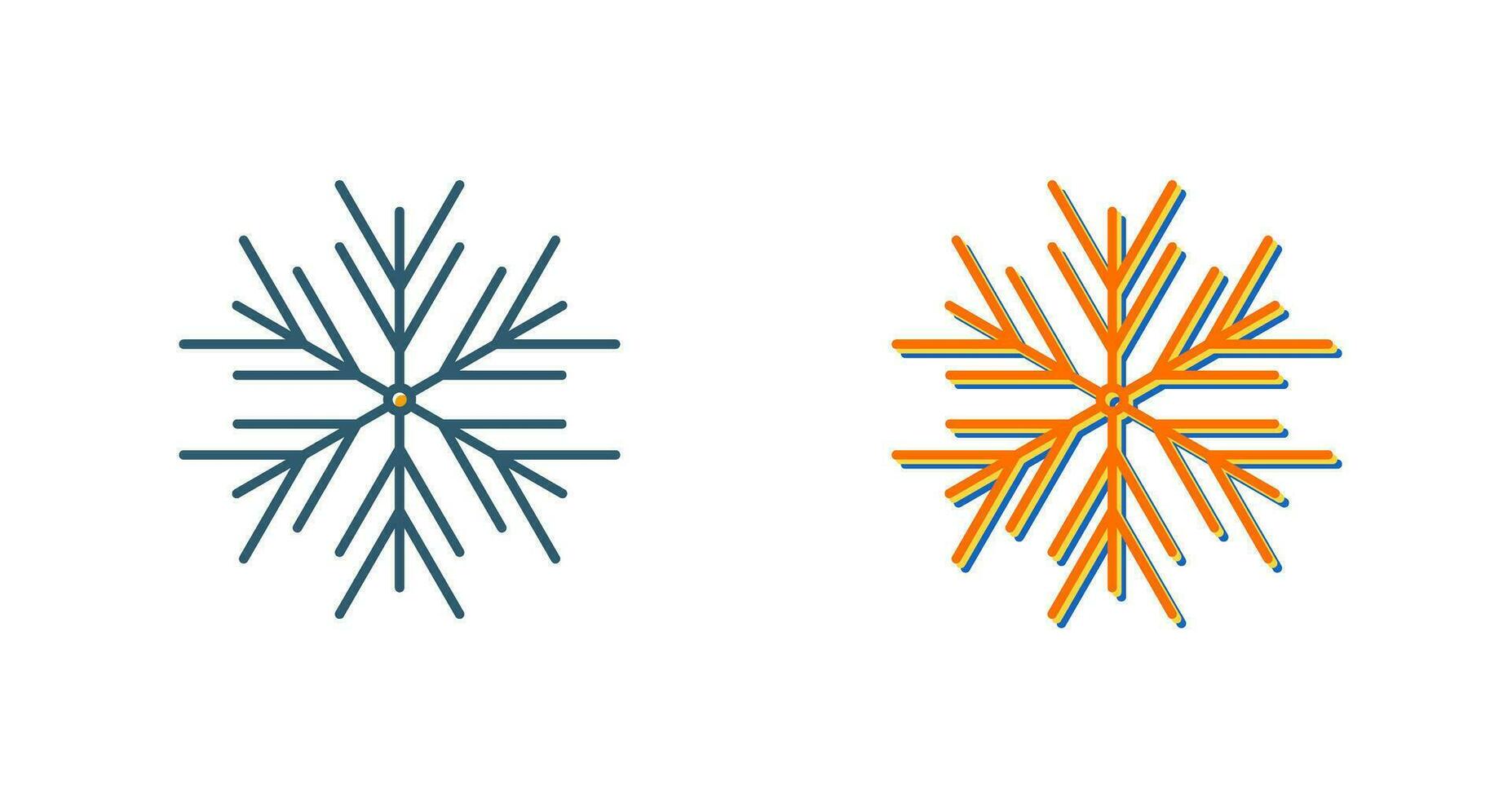 Snowflake Vector Icon