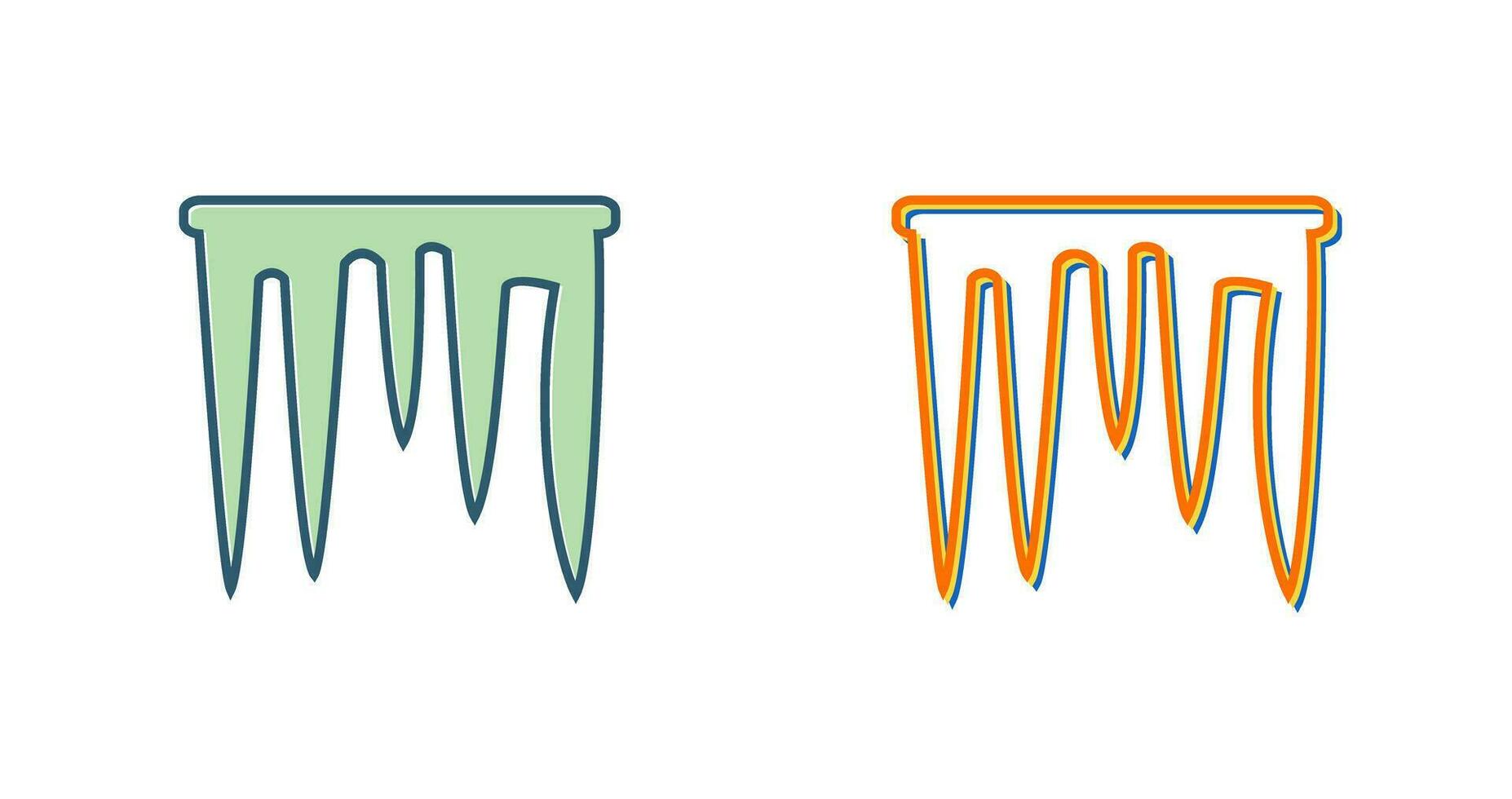 Icicles Vector Icon