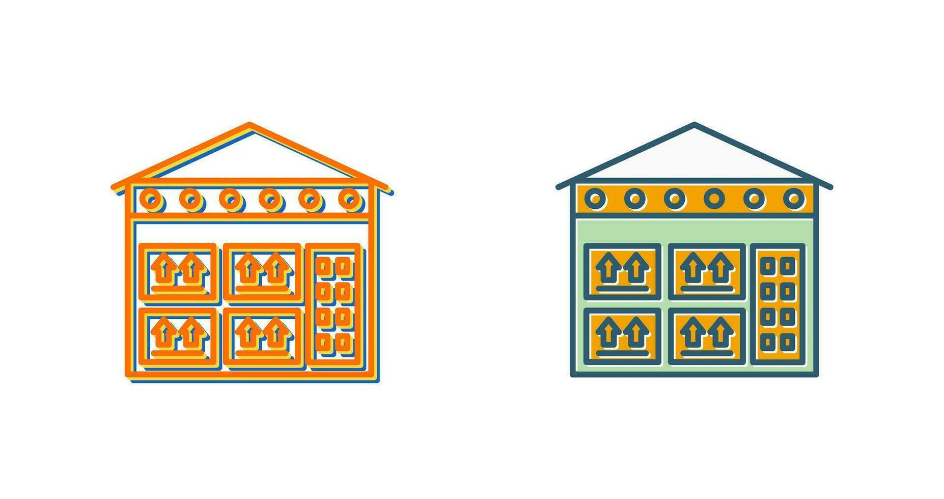 Storage Unit Vector Icon