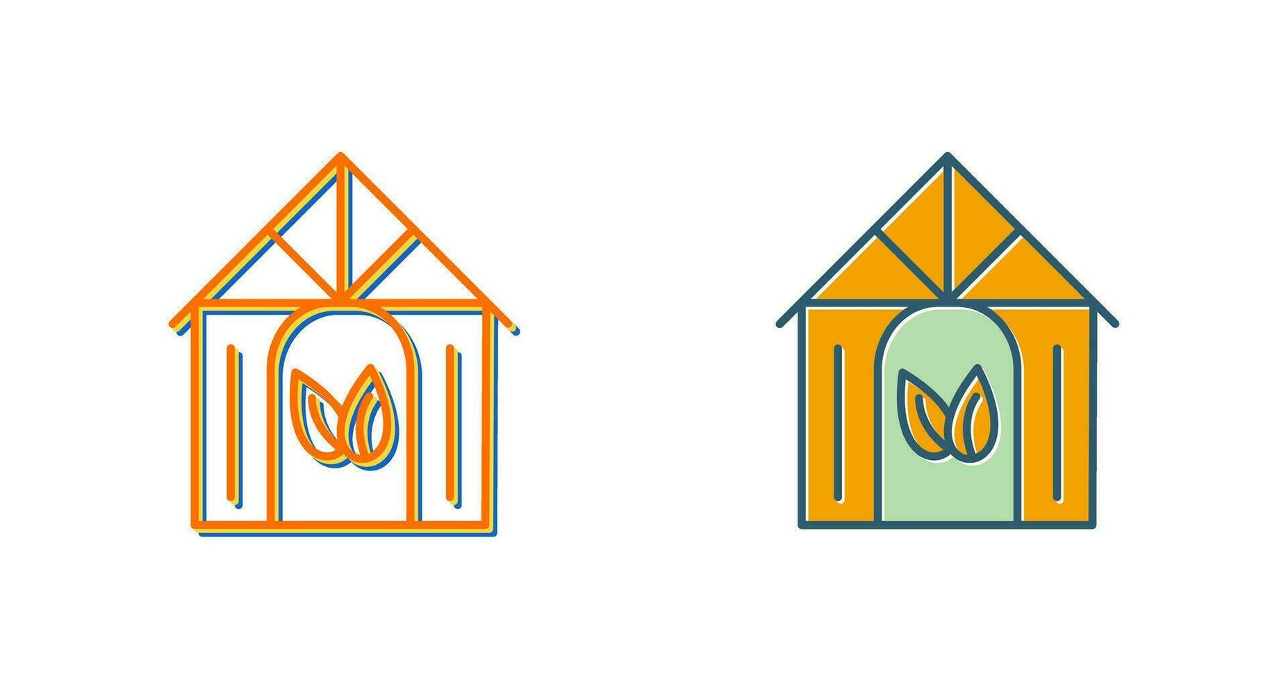 Eco friendly Building Vector Icon
