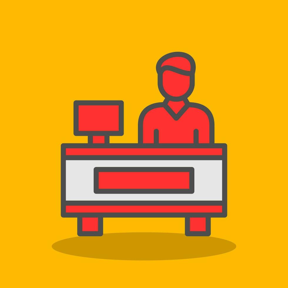 Reception Vector Icon Design