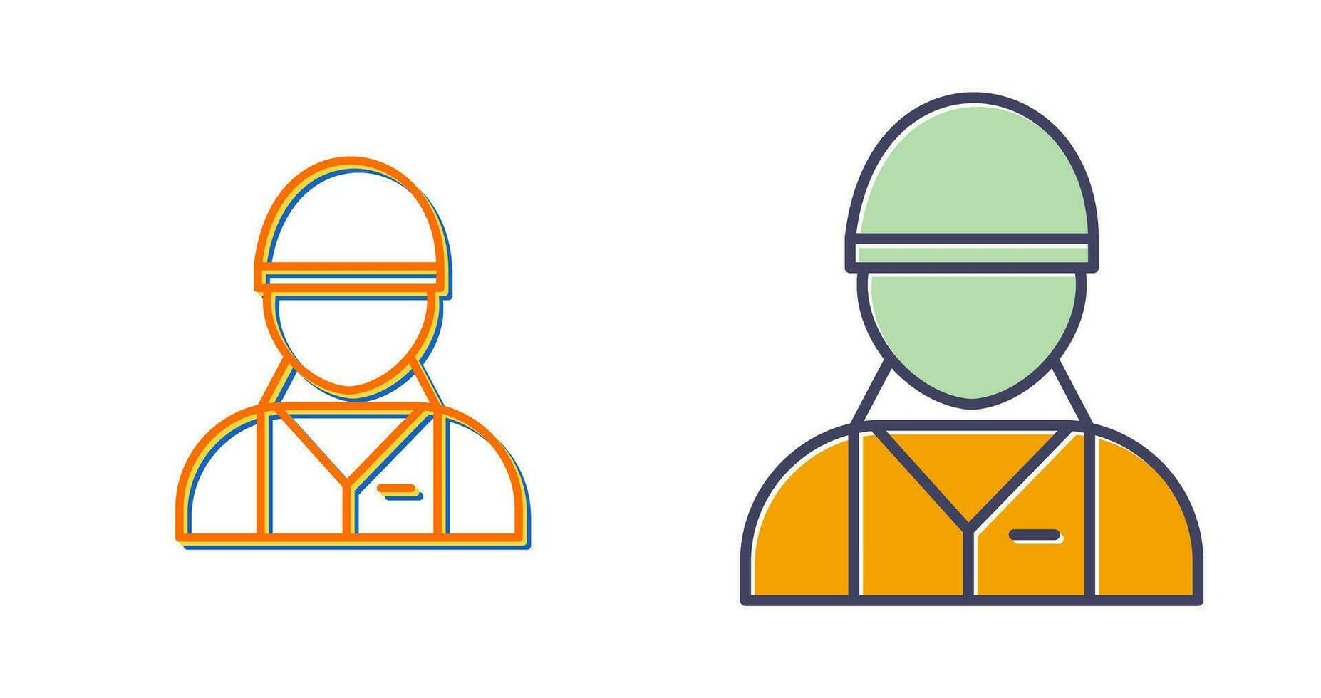 Industry Worker Vector Icon