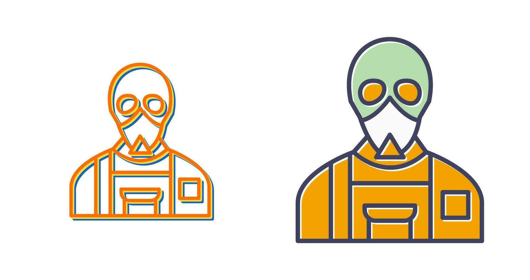 Gas Mask Vector Icon
