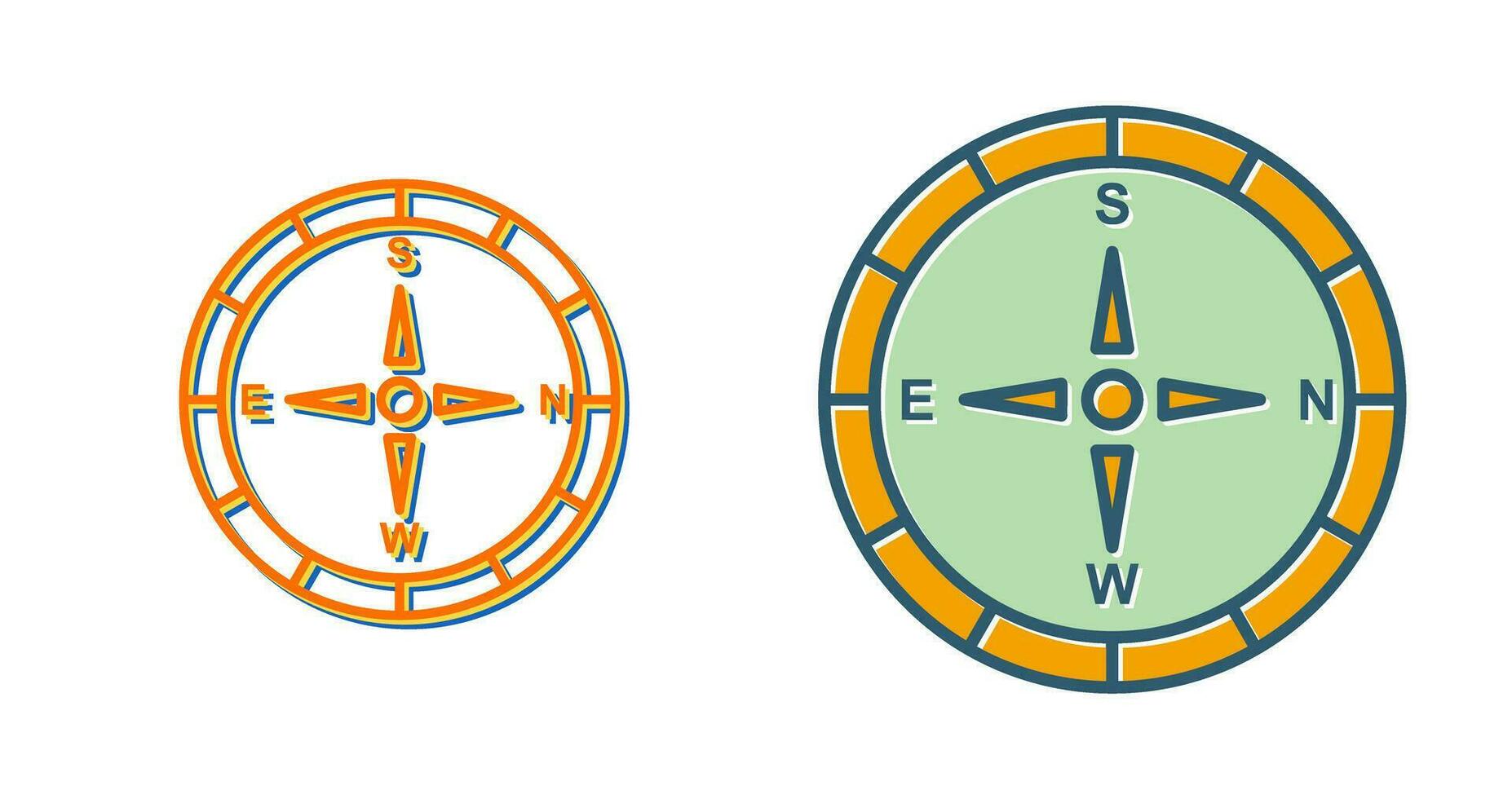 Compass Vector Icon