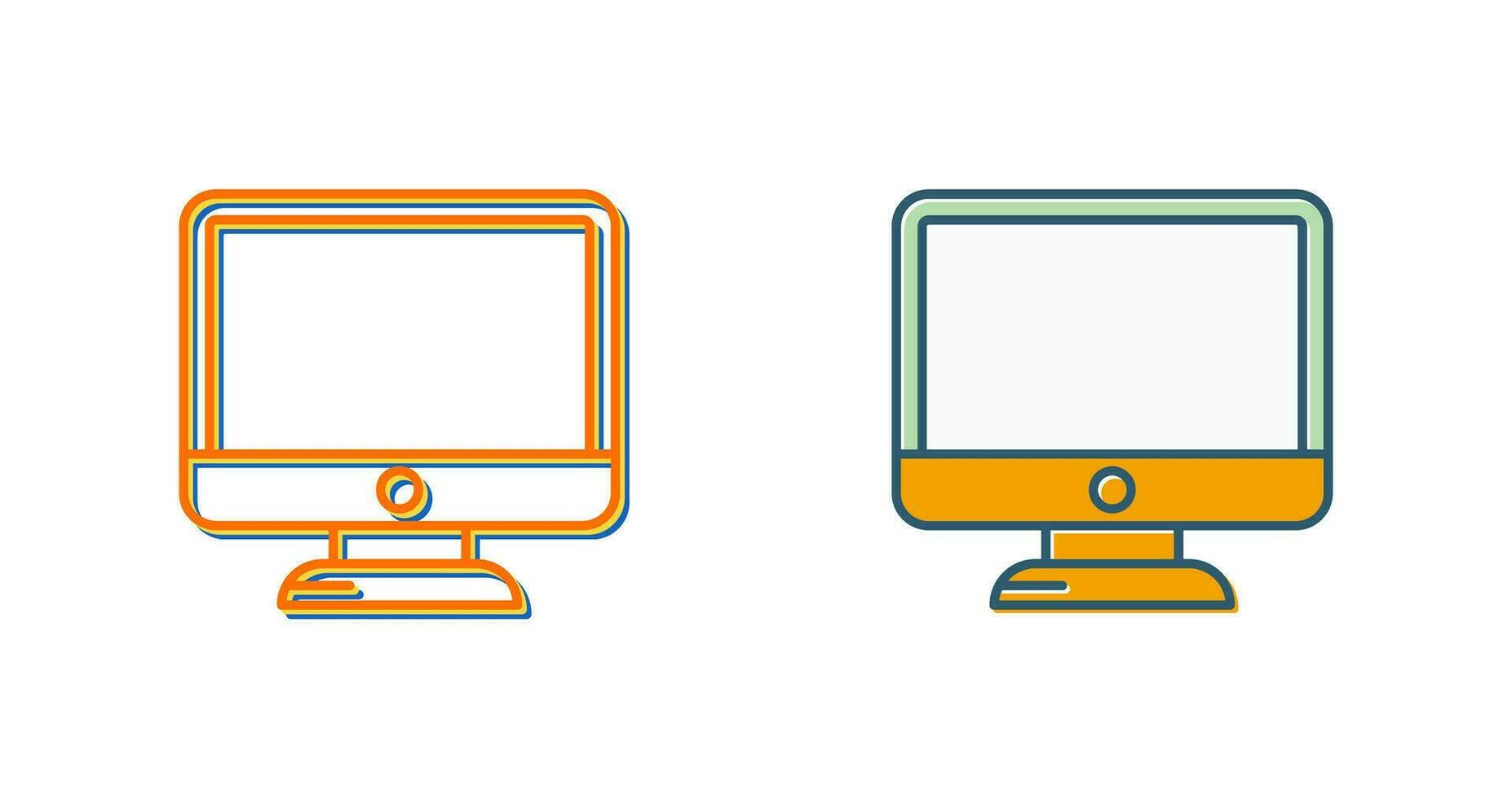 Monitor Vector Icon