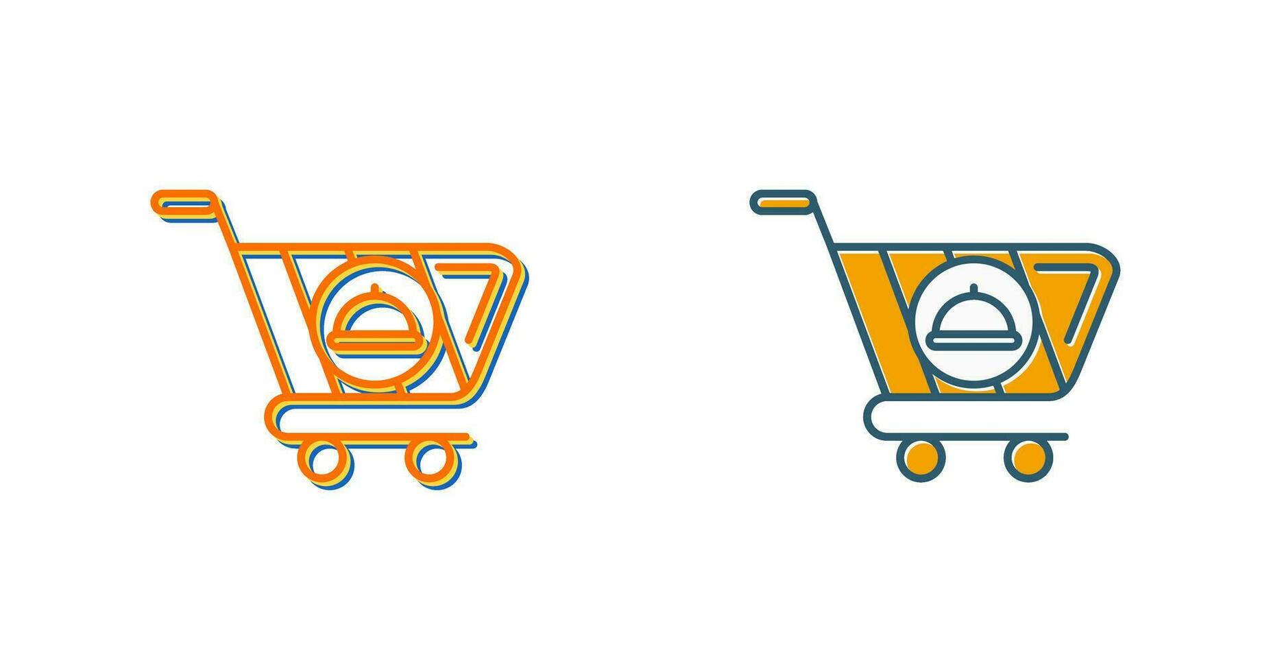 Food Cart Vector Icon