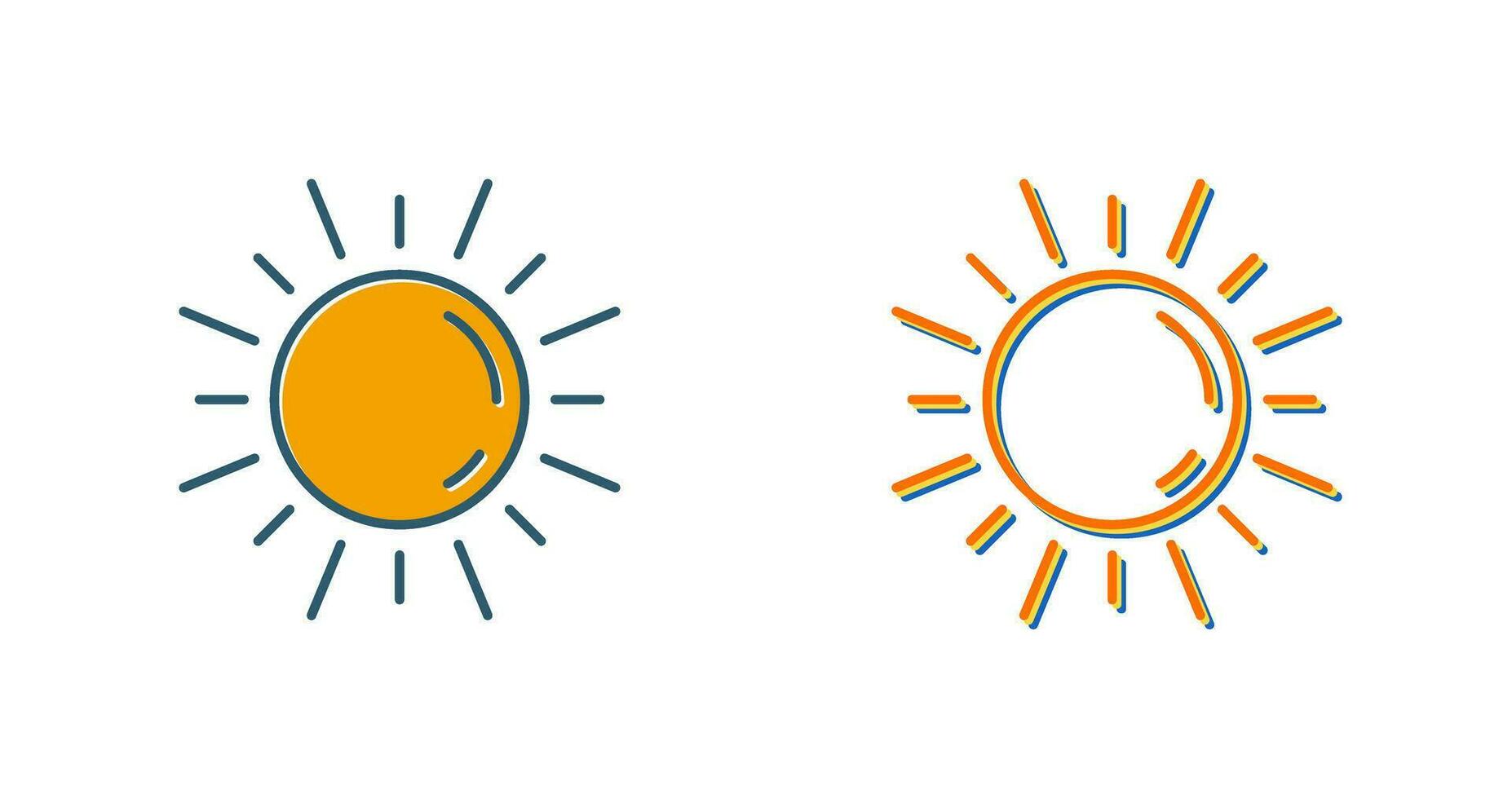 Sun Vector Icon
