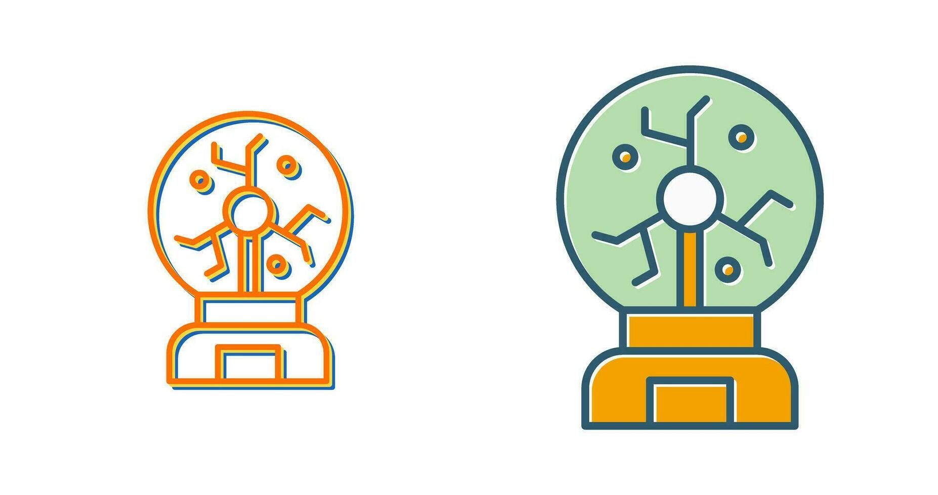 Plasma Ball Vector Icon