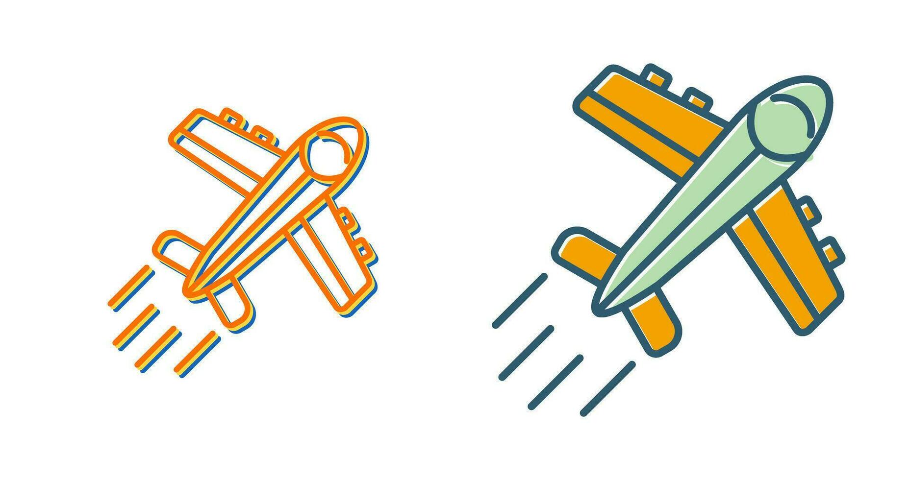 Aeroplane Vector Icon