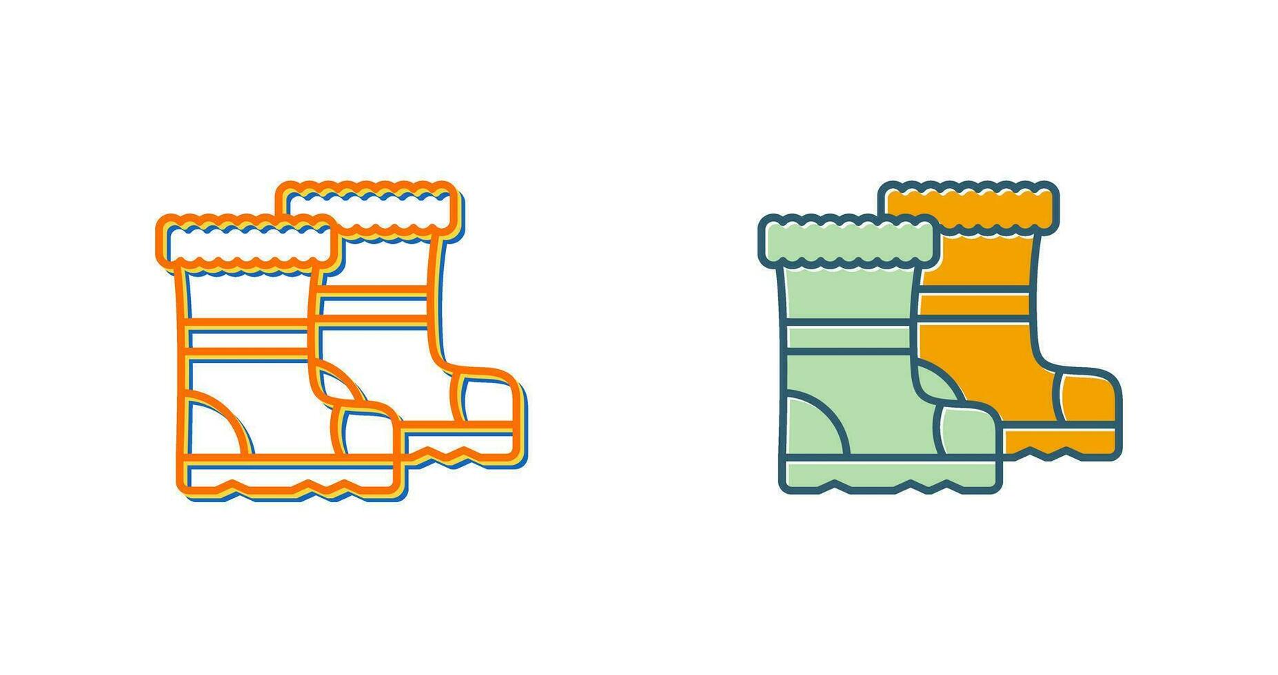 Rain Boots Vector Icon