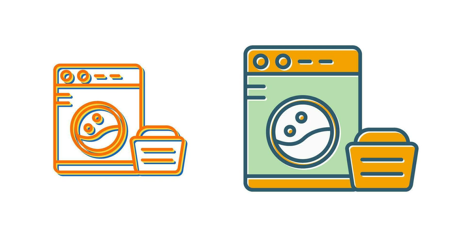 Washing Machine Vector Icon